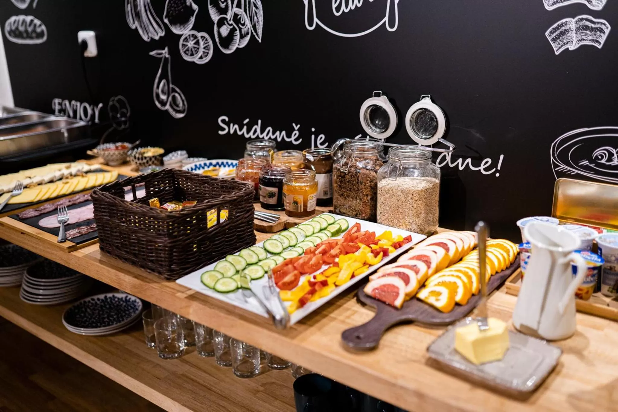 Breakfast in JEZ&SPI Sušice