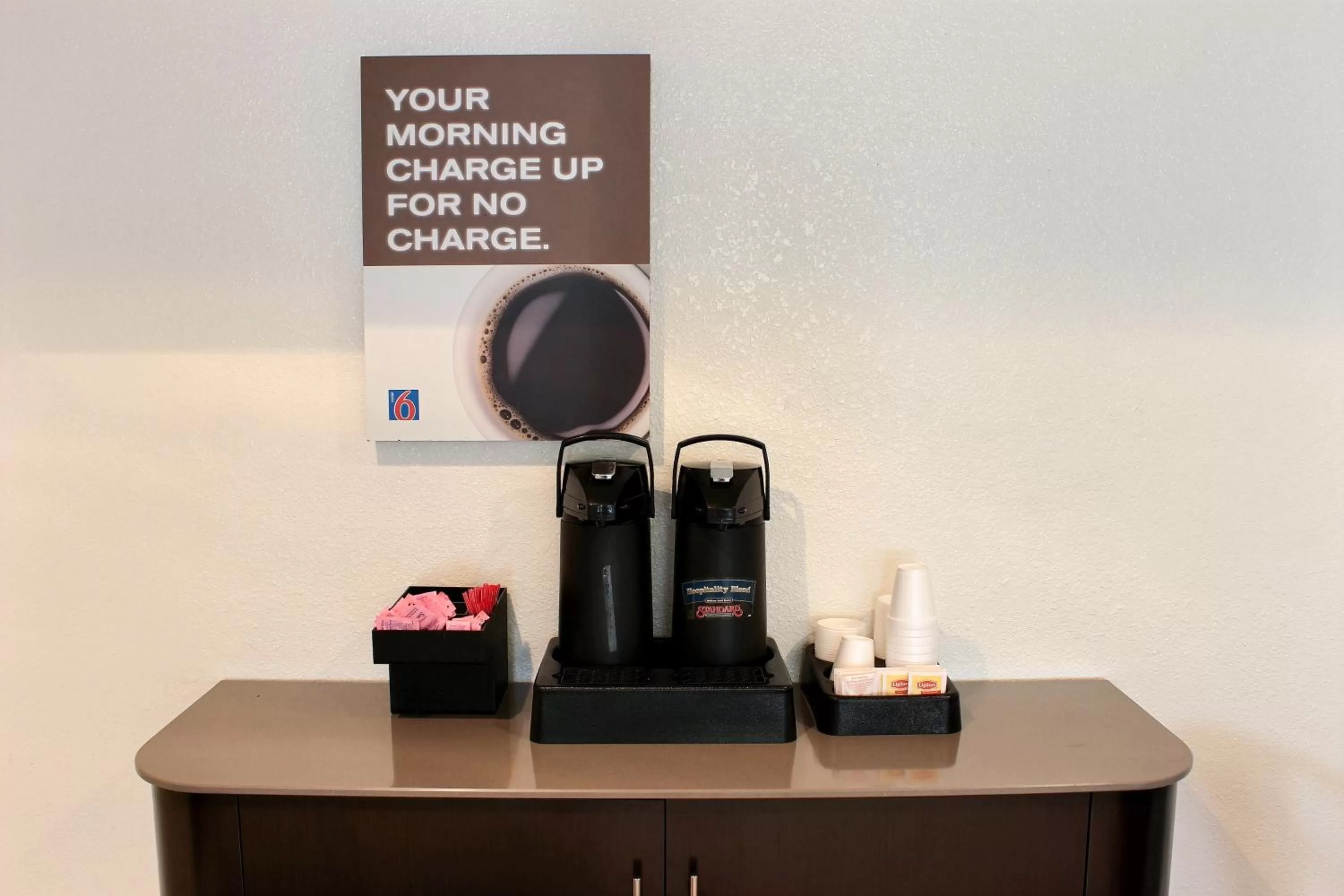 Drinks in Motel 6 San Simeon, CA - Hearst Castle Area