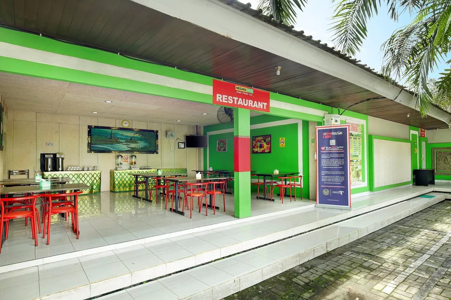 Restaurant/places to eat in Negara Hotel - CHSE Certified