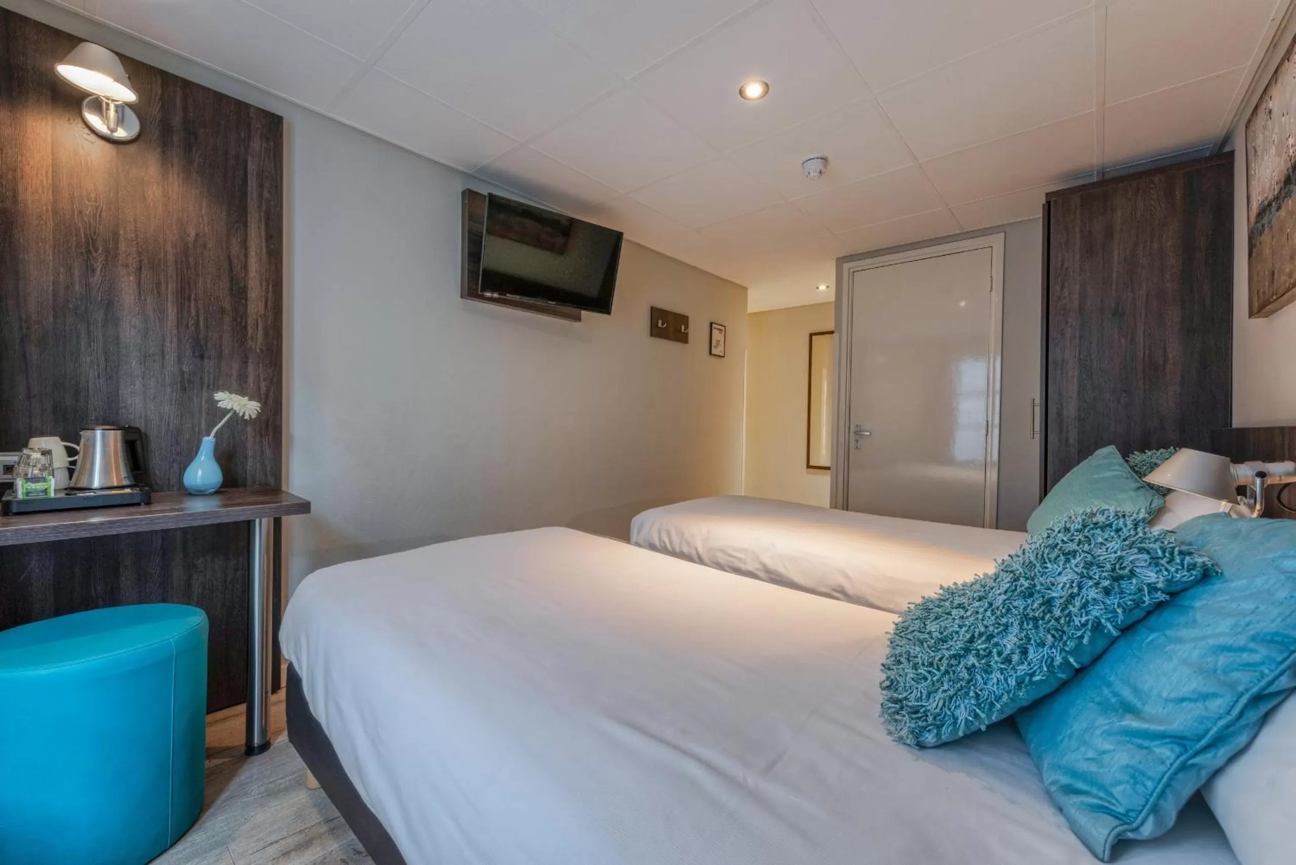 Bed in Hotel Damsquare