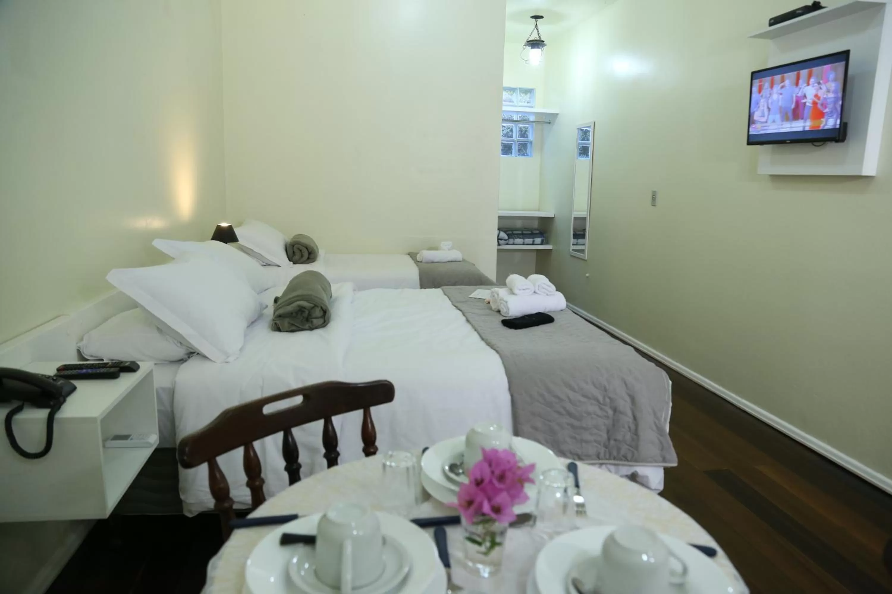 Bed in Pousada Lanai Canela