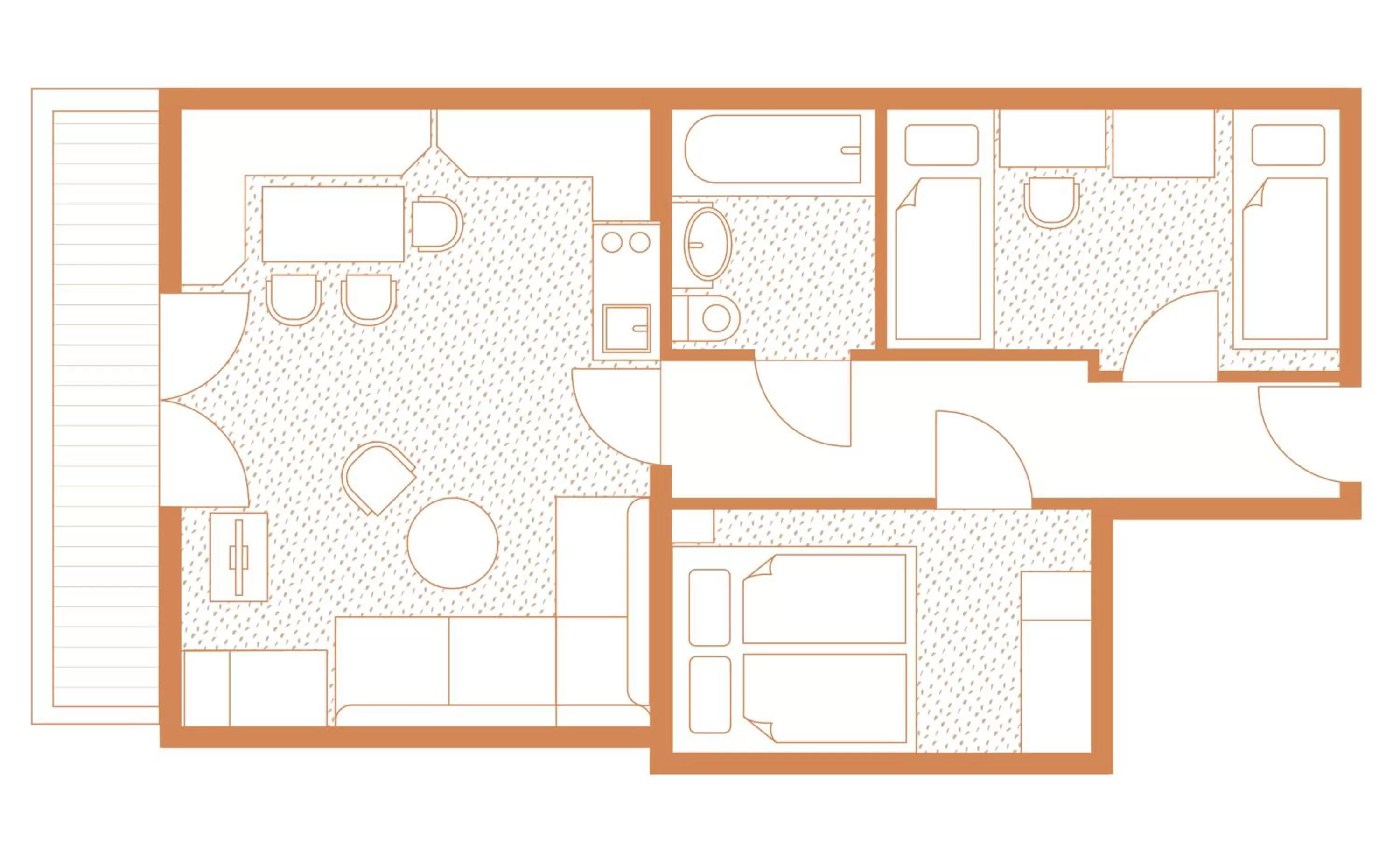 Floor plan in Appartements KATHRIN