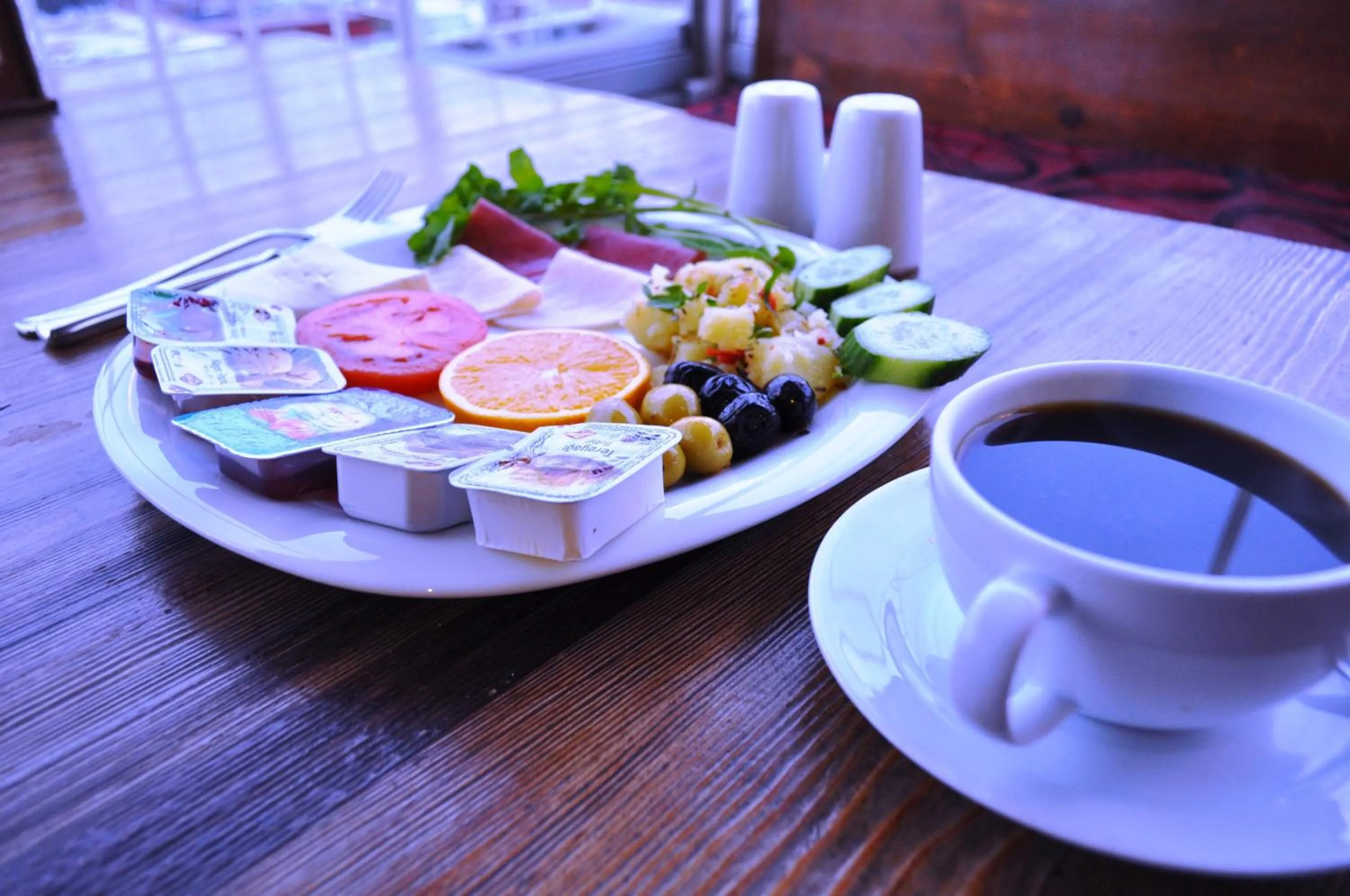 Food in Antique Hostel