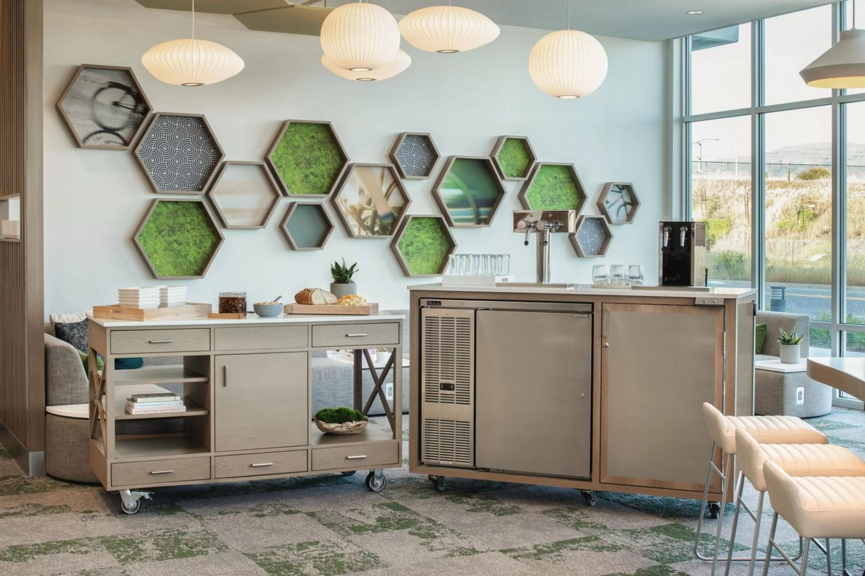 Lobby or reception in Element San Jose Milpitas