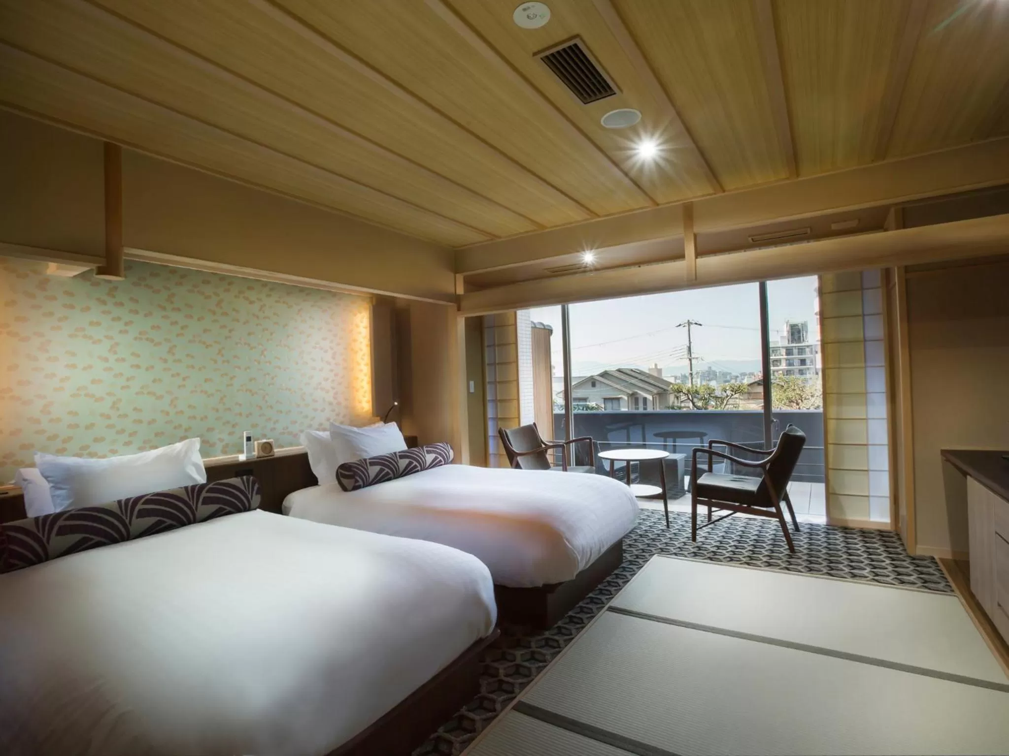 Photo of the whole room, Bed in Saka Hotel Kyoto