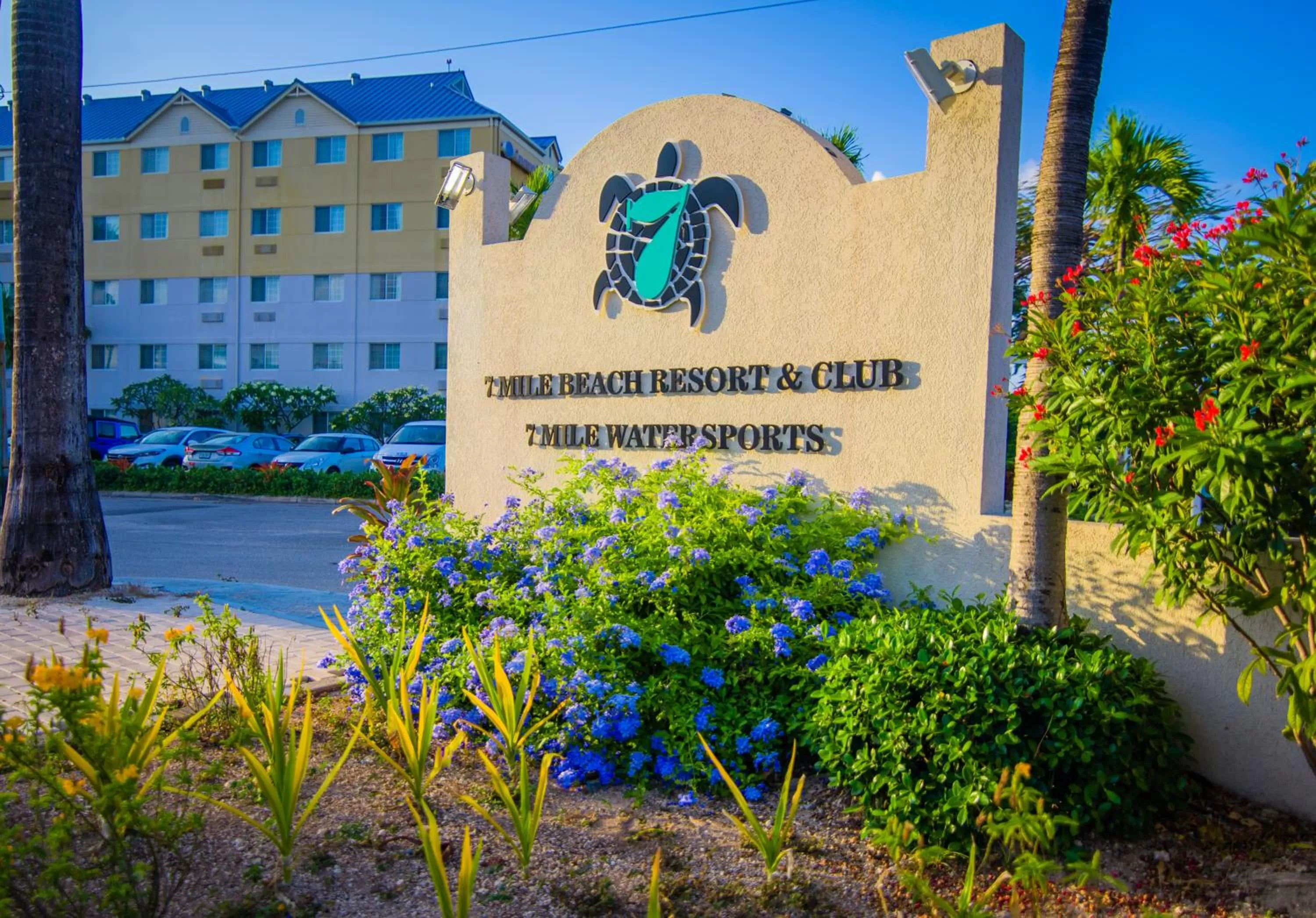 Property logo or sign in Seven Mile Beach Resort