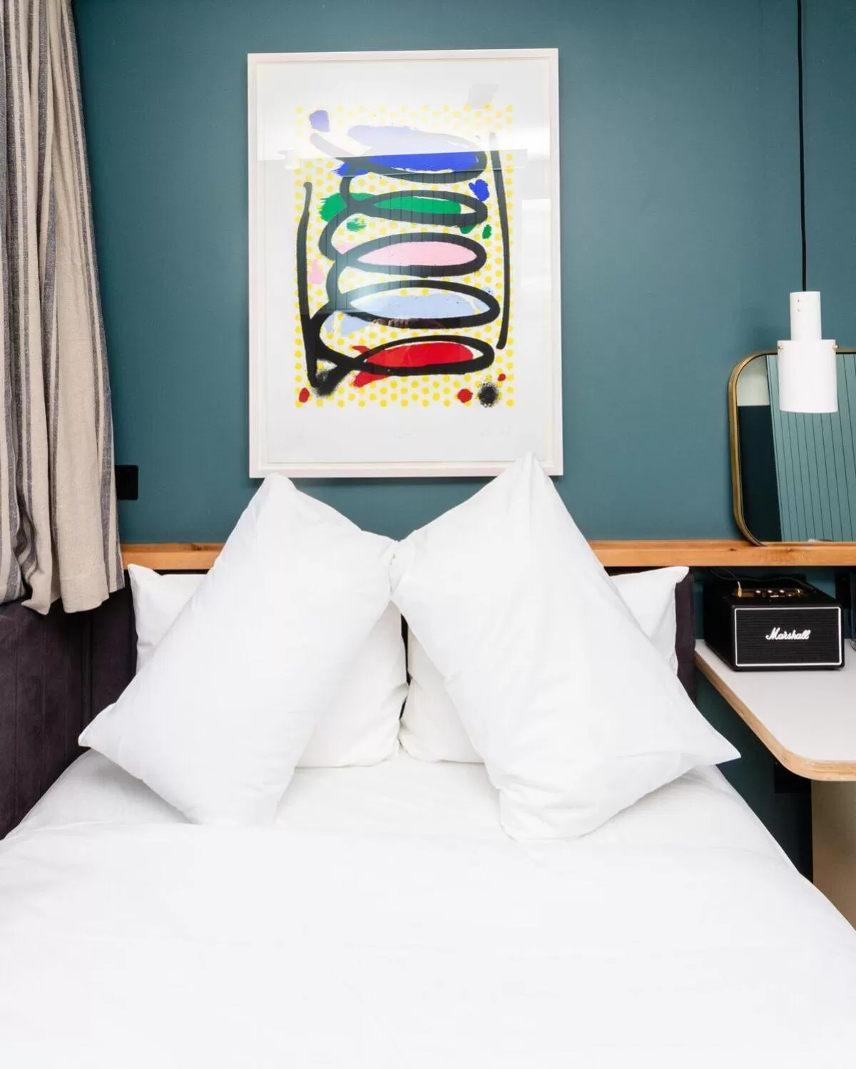 Decorative detail, Bed in The Devlin Dublin