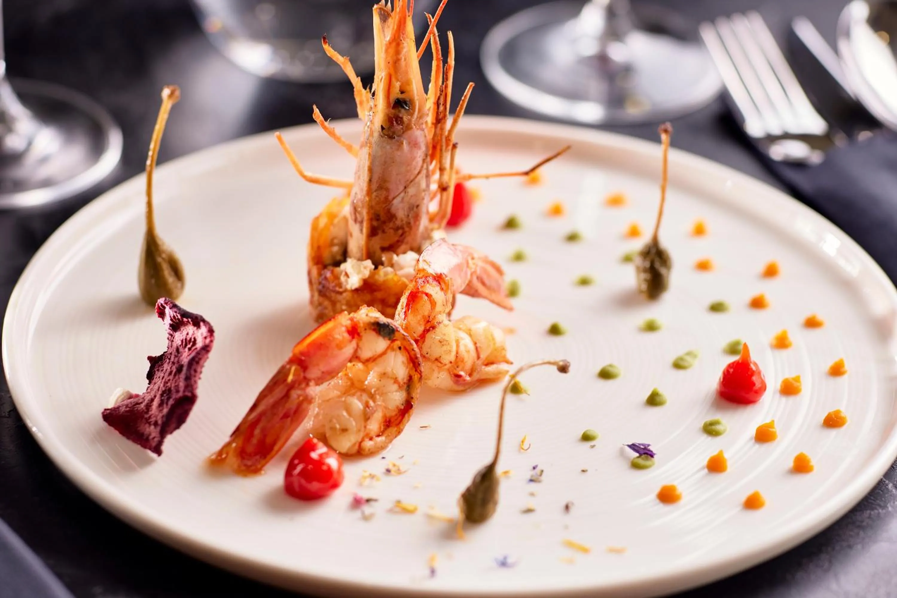 Food close-up in Michelangelo Resort & Spa