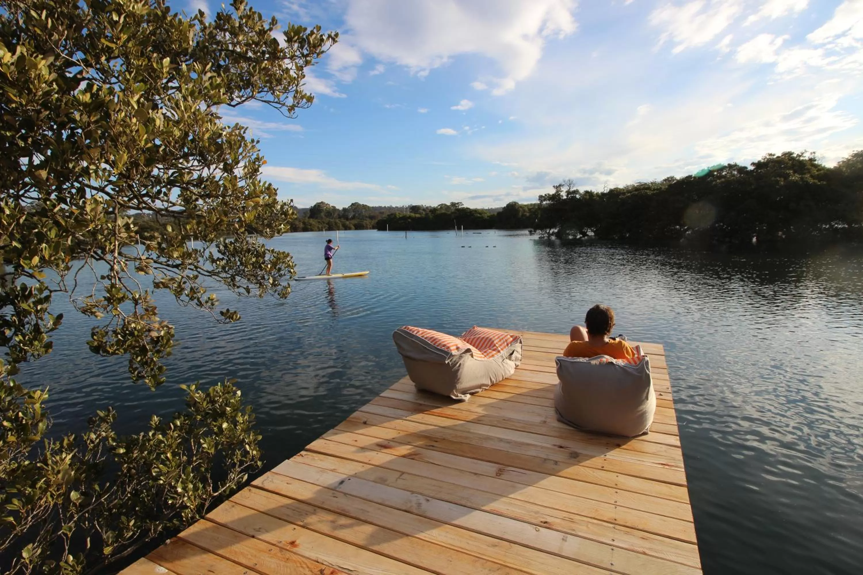 River view in Batemans Bay Lodge