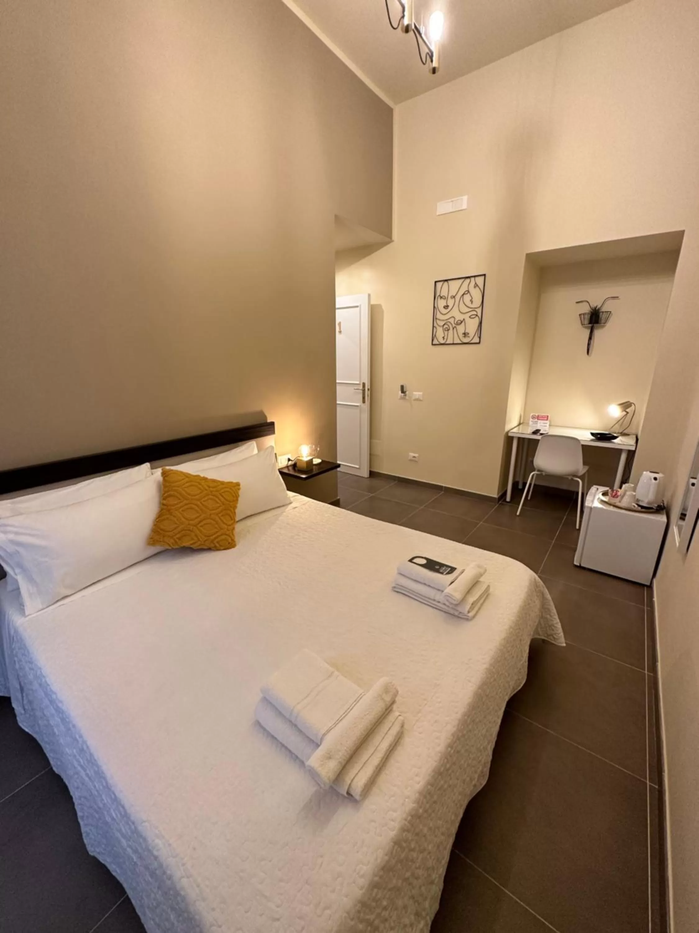 Bed in B&B Scarlatti 60