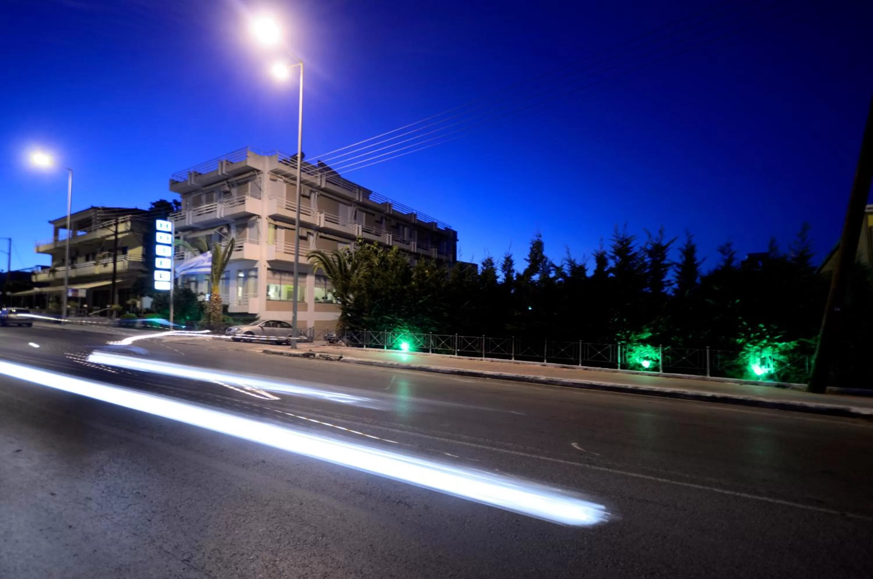 Facade/entrance in Messini Hotel