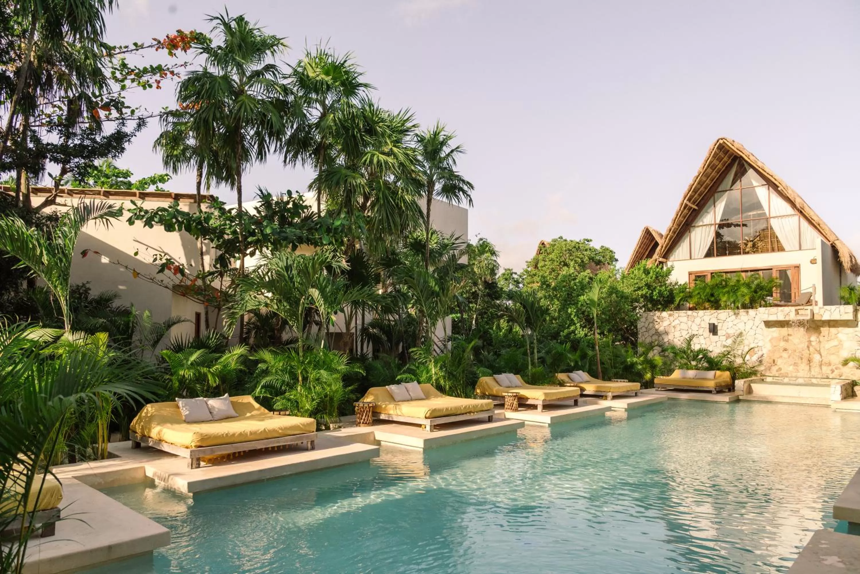 Swimming pool in La Valise Tulum, Member of Small Luxury Hotels