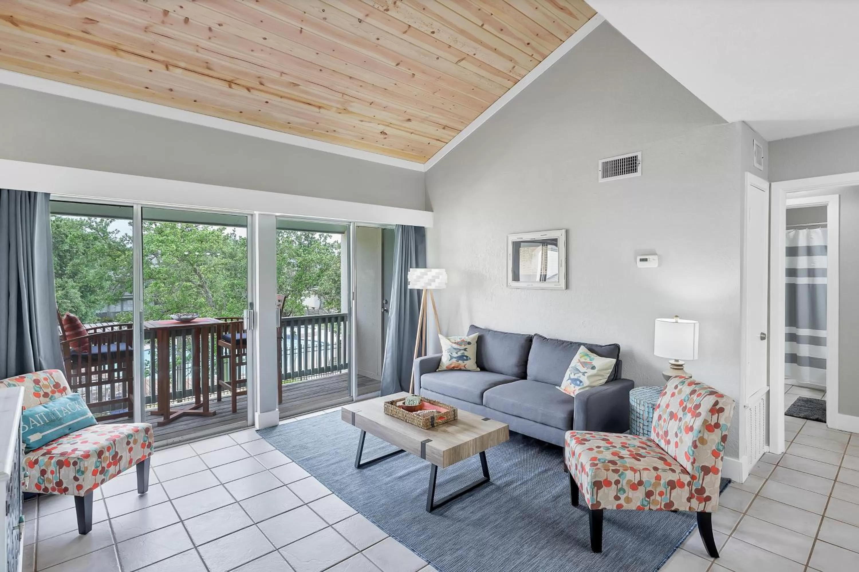 Seating Area in Fulton Beach Condos