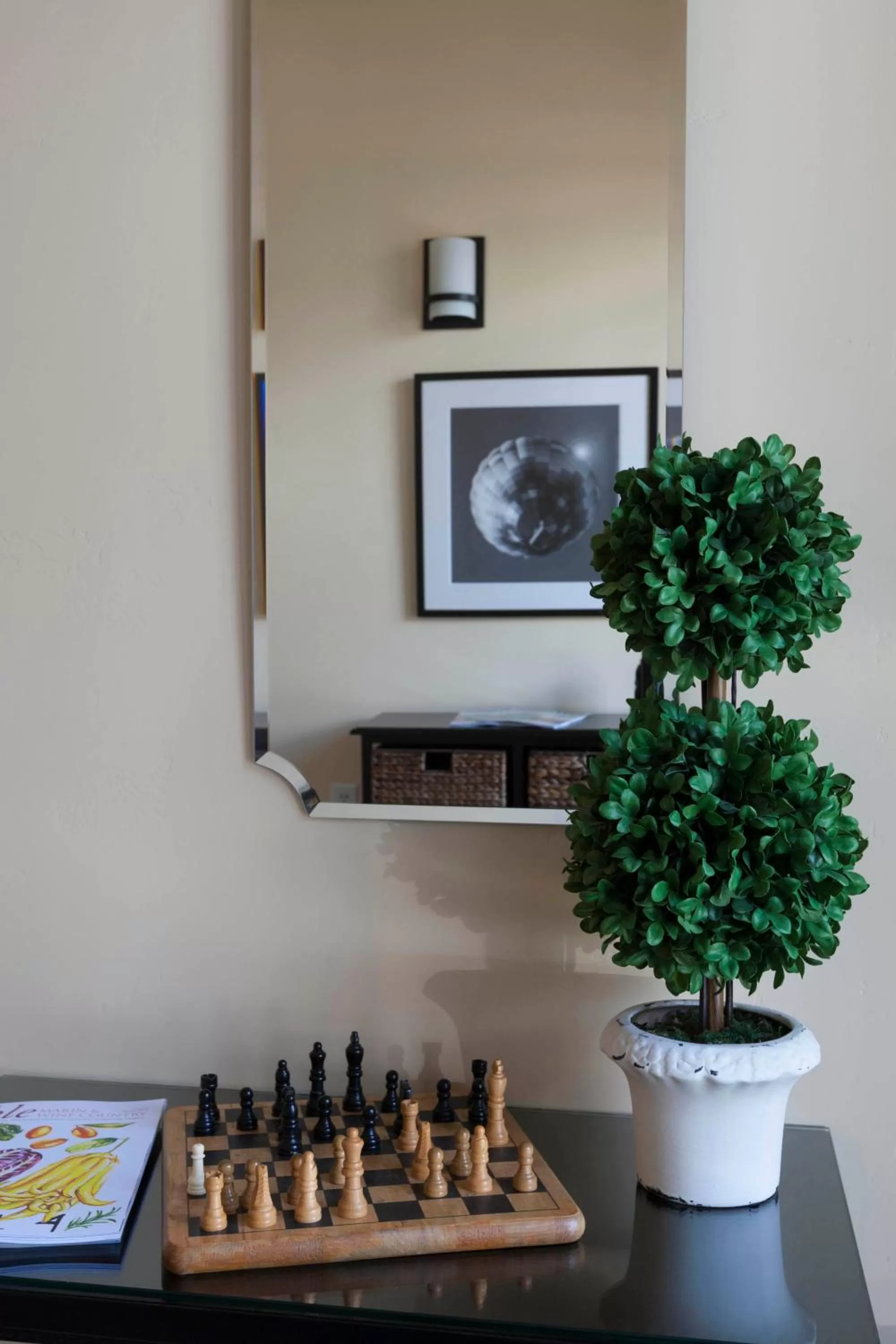 Decorative detail in Inn at Sonoma, A Four Sisters Inn