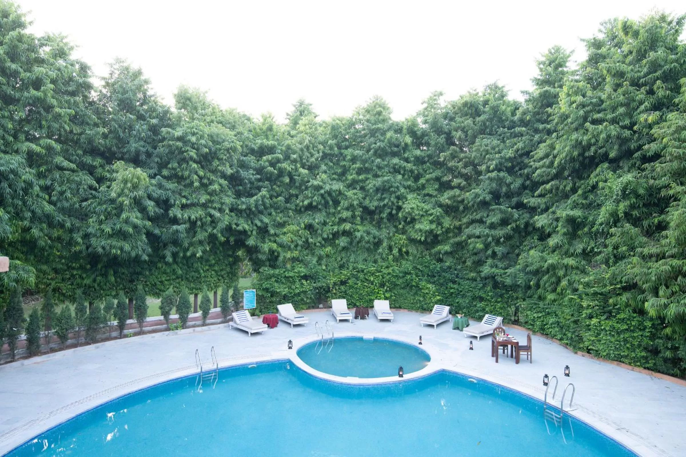 Swimming pool in The Fern Ranthambore Forest Resort Rajasthan