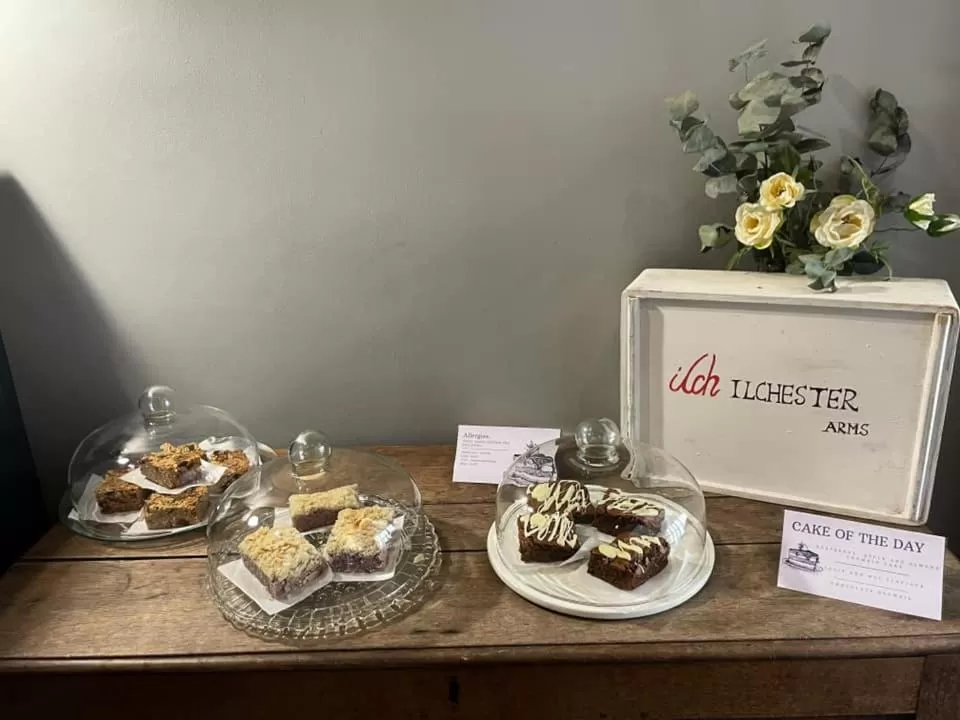 Food in The Ilchester Arms Hotel, Ilchester Somerset