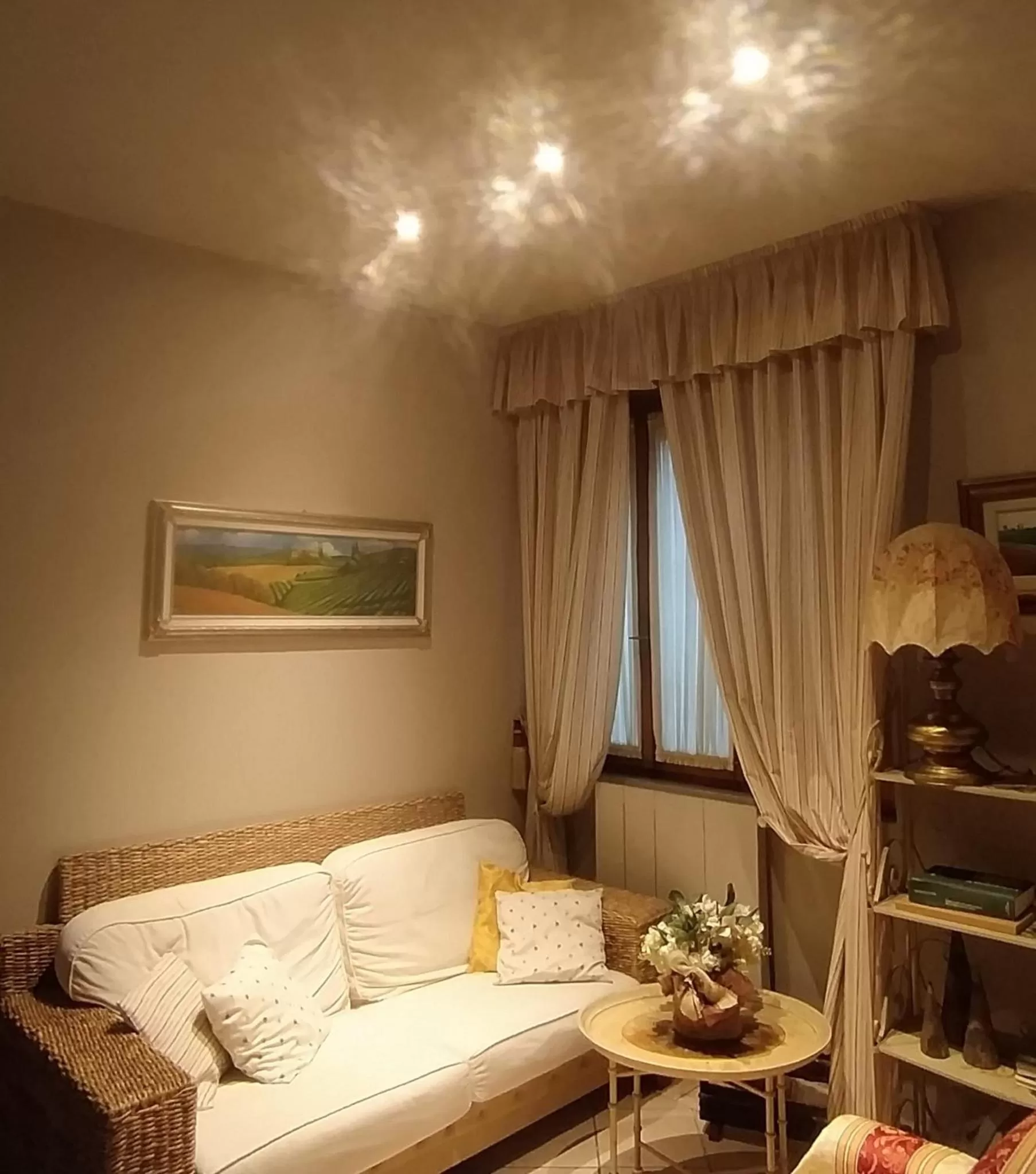 Lobby or reception in B&B La Casa di Zia Lina