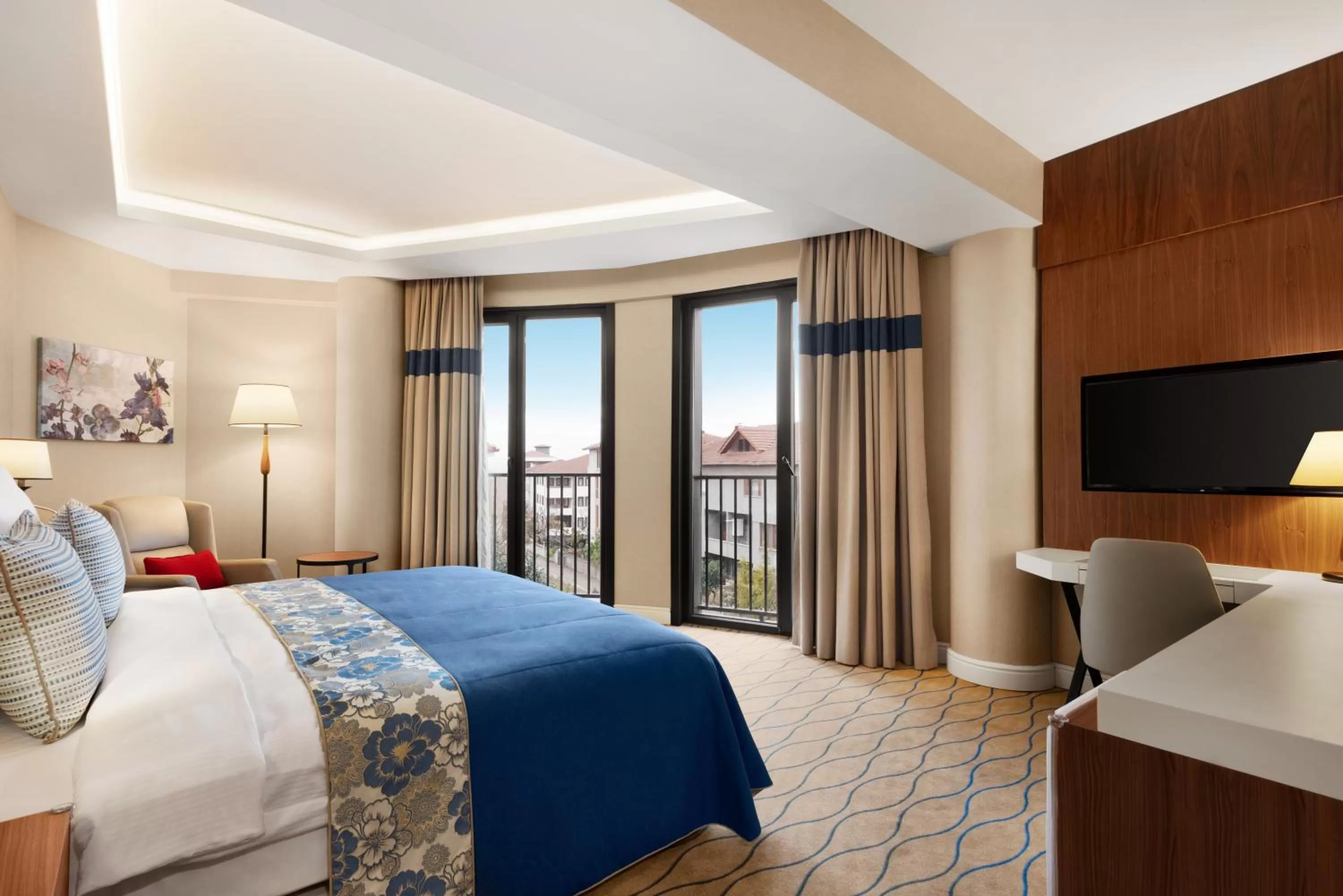 Decorative detail, Bed in Ramada by Wyndham Sakarya Hendek