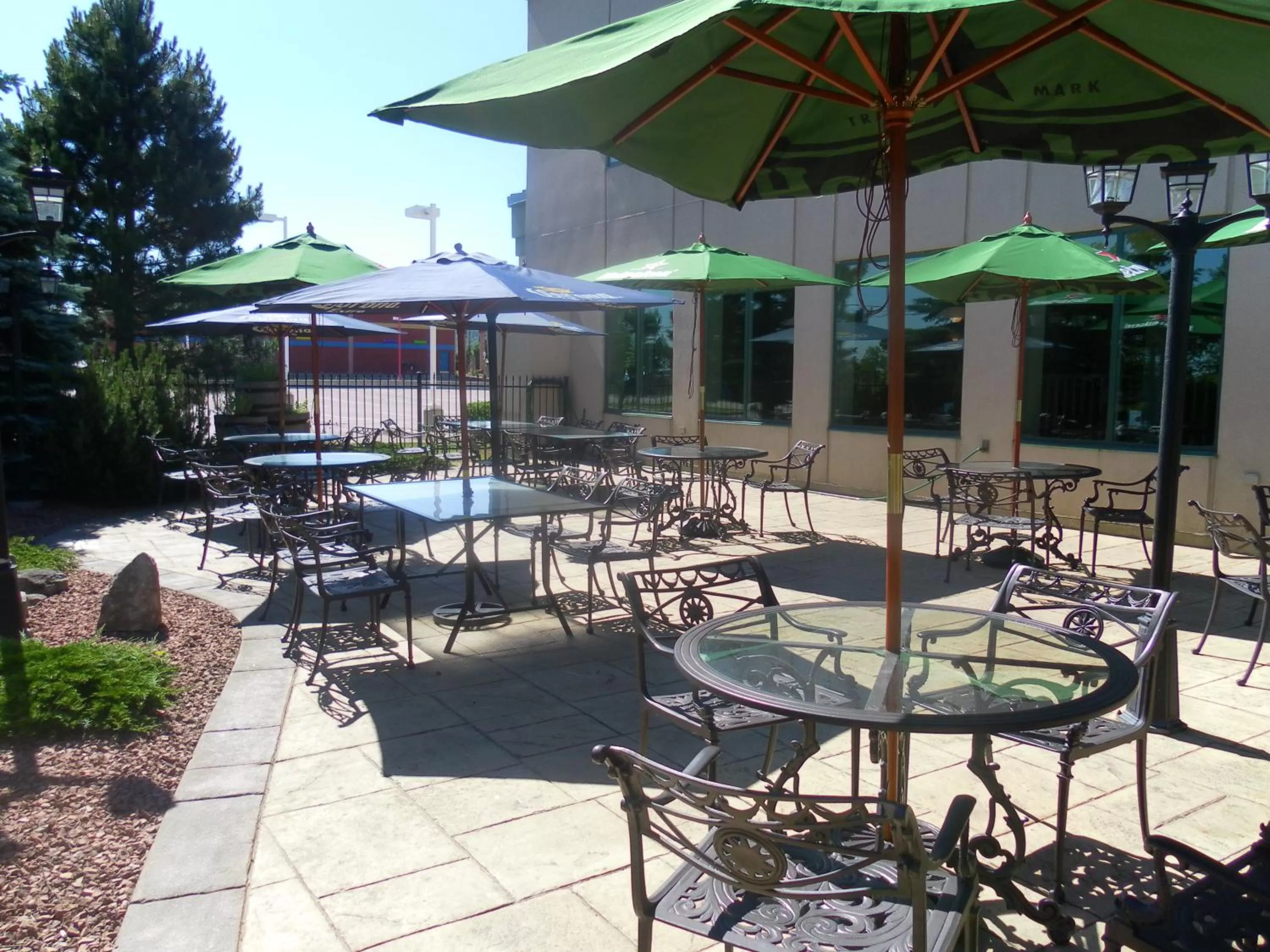Patio in The Casablanca Hotel