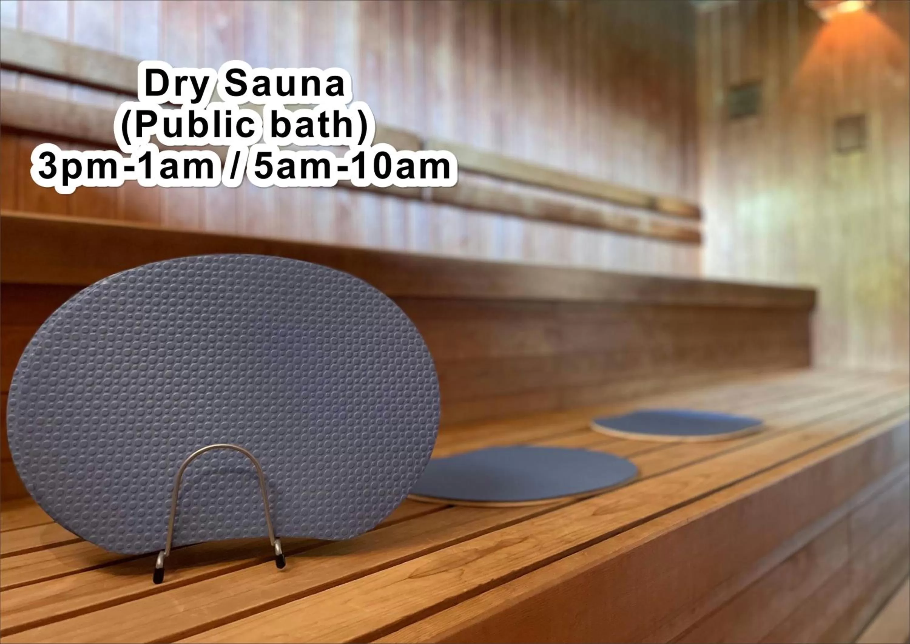 Sauna in La Vista Kirishima Hills