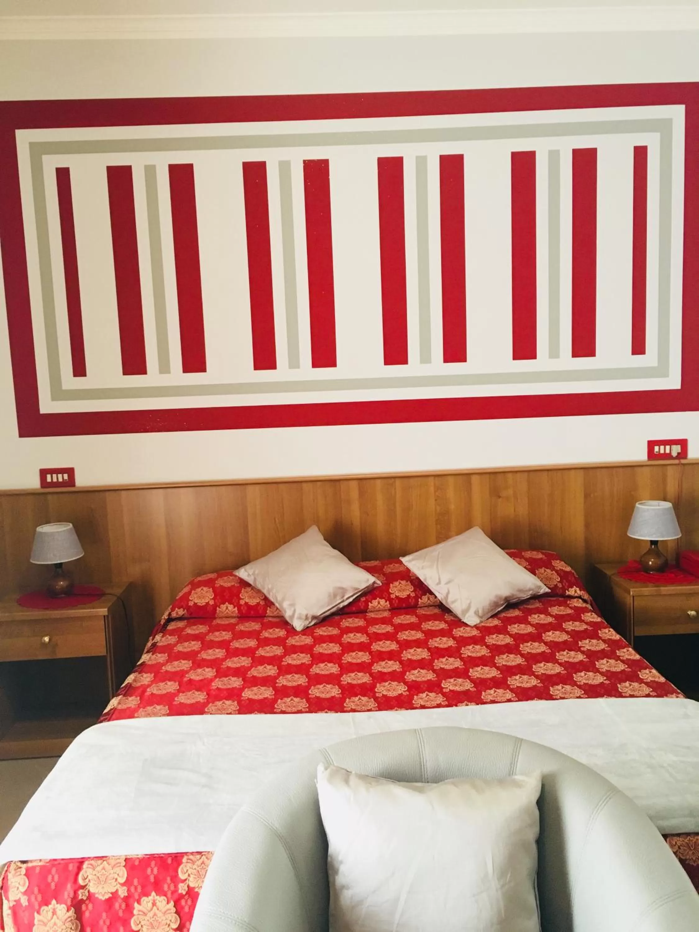 Bed in Hotel Facioni