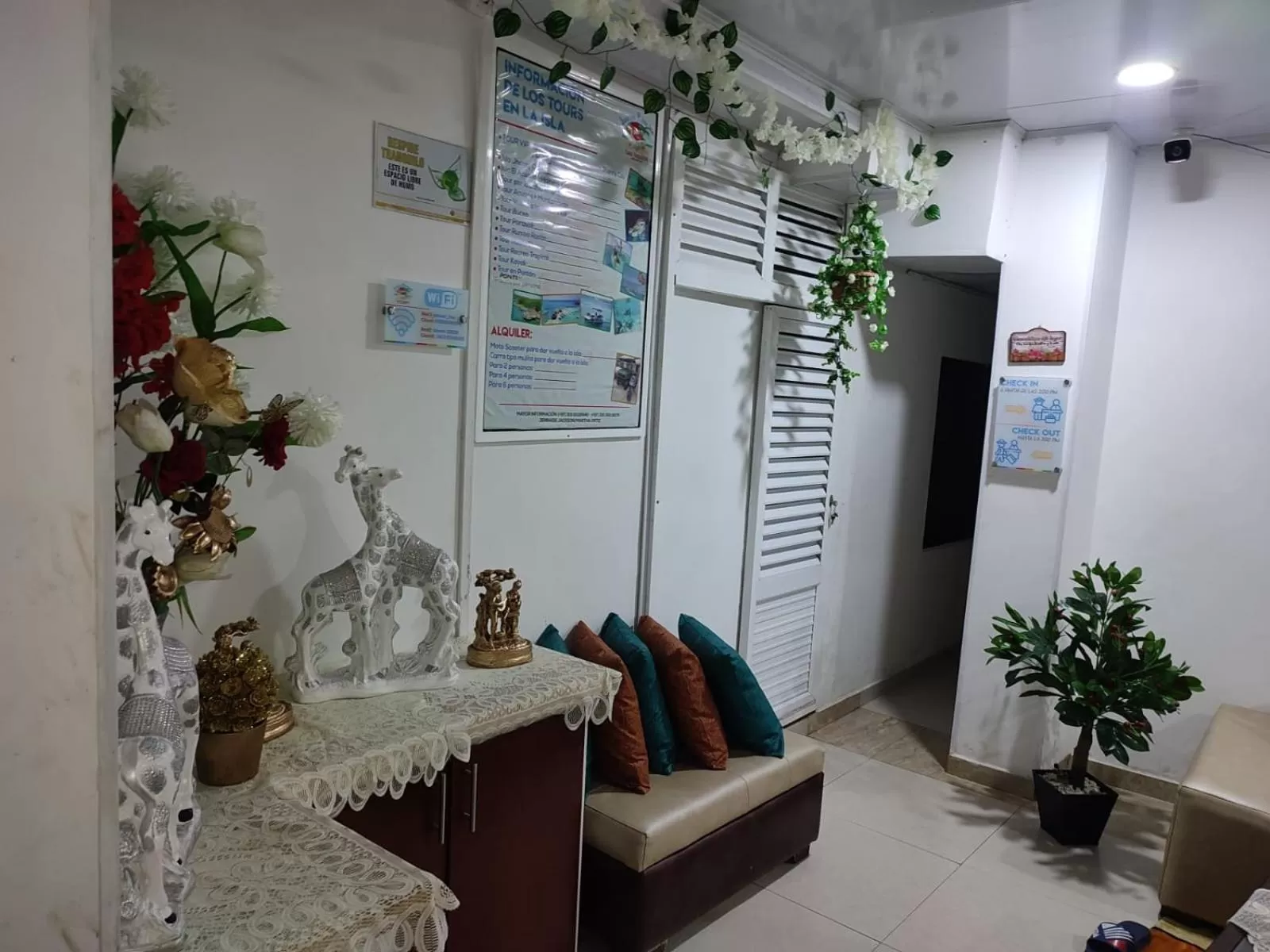 Living room in Jackson House Inn