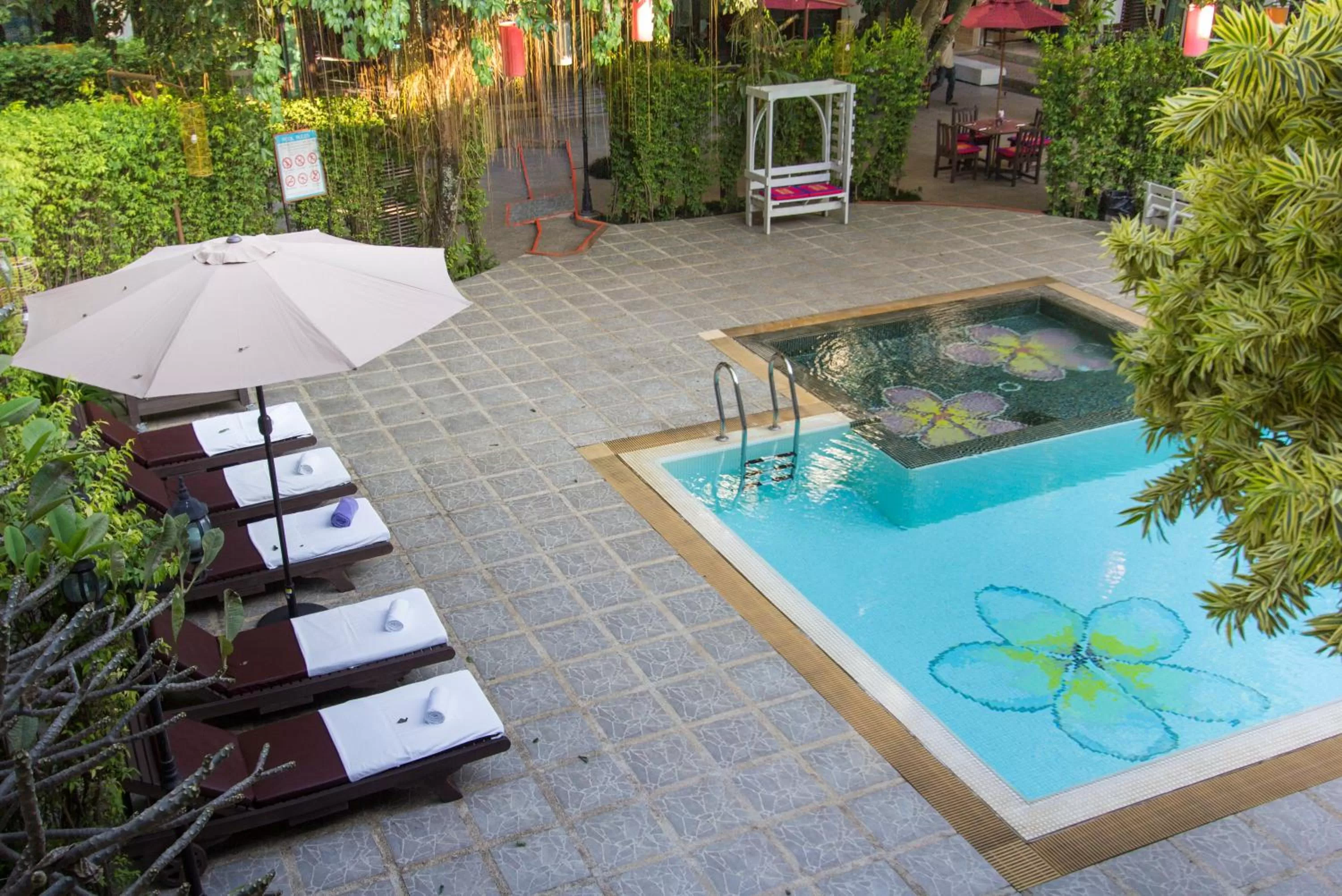 Swimming pool in The Mantrini Chiang Rai