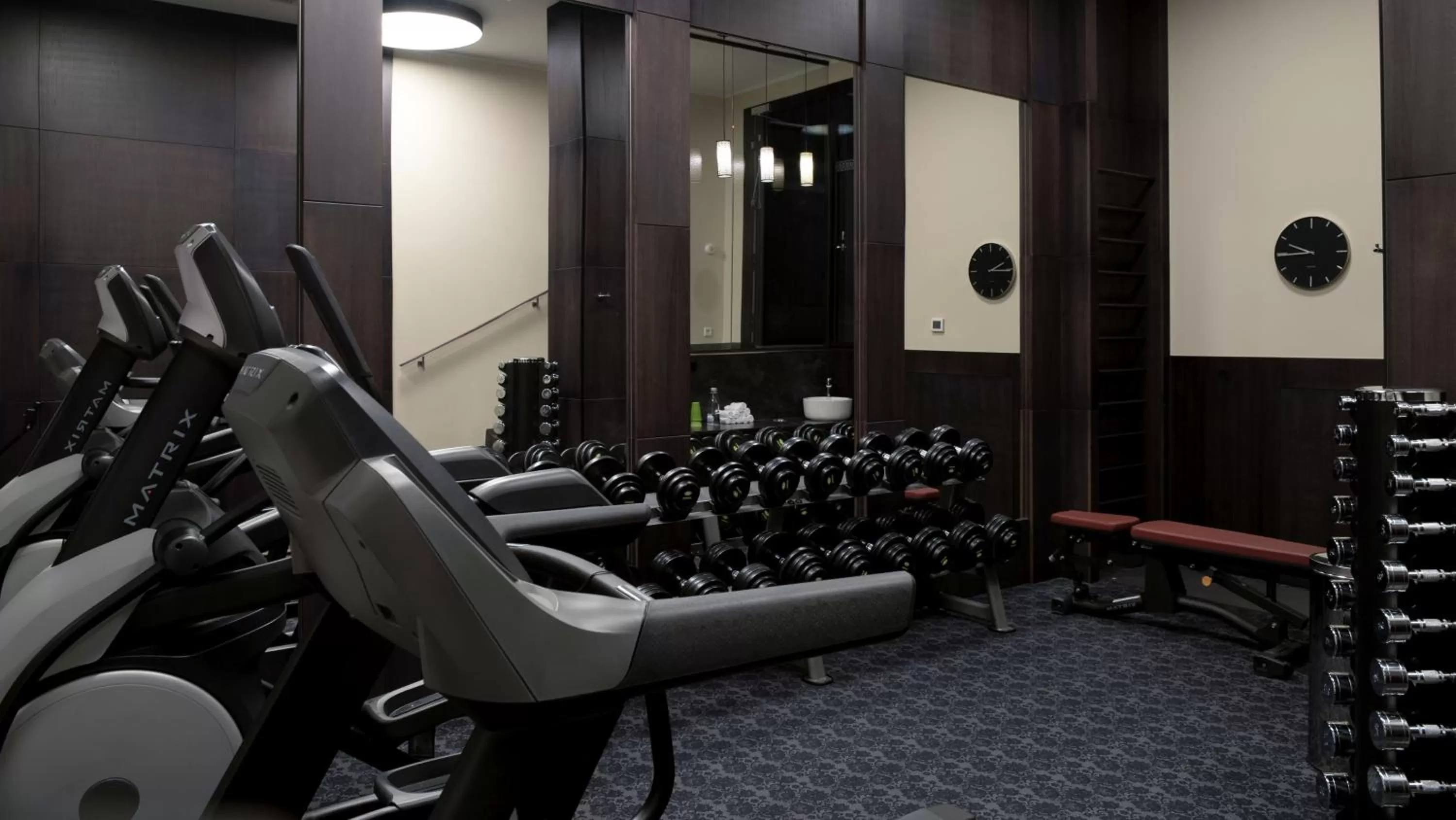 Fitness centre/facilities in Lydia Hotel