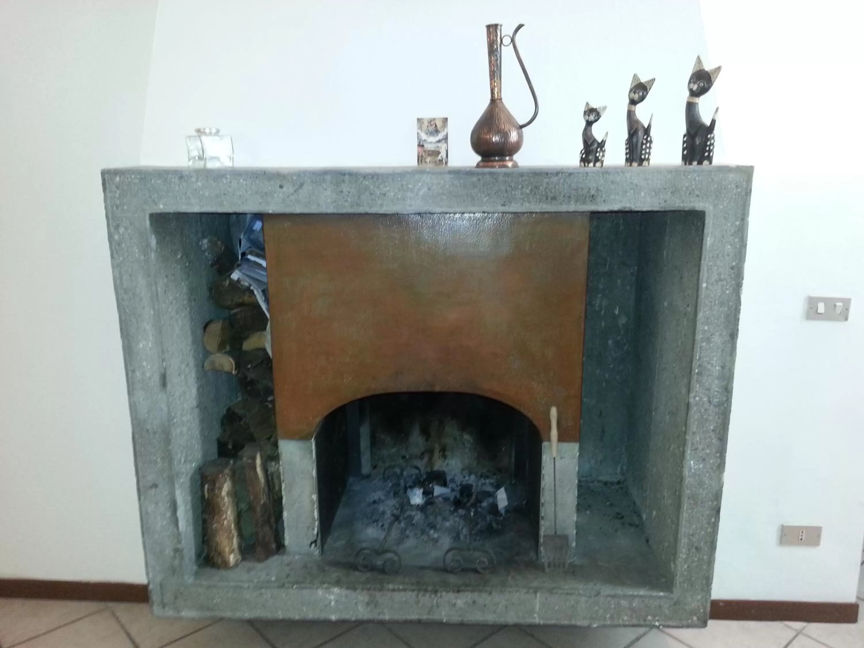 Living room in B&B Smeraldo Airport