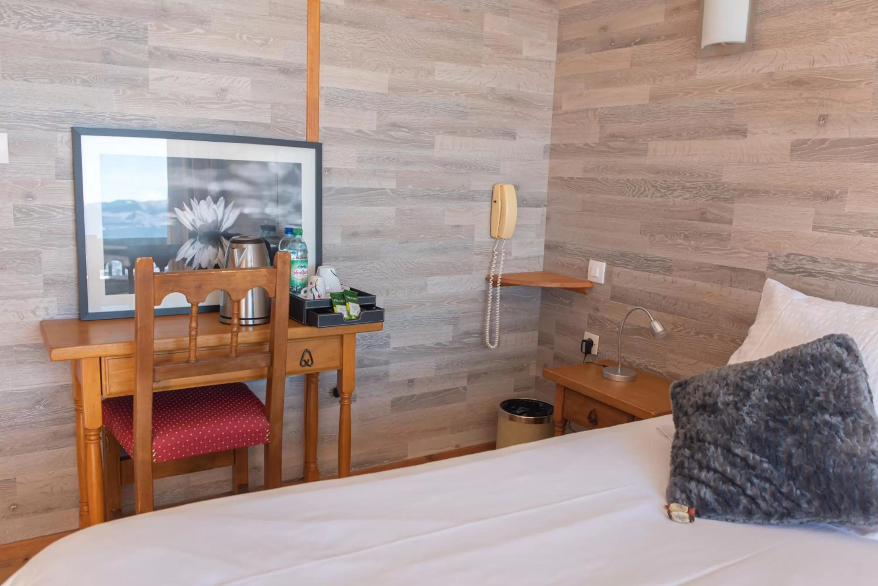 Bedroom in Hotel des Pyrénées