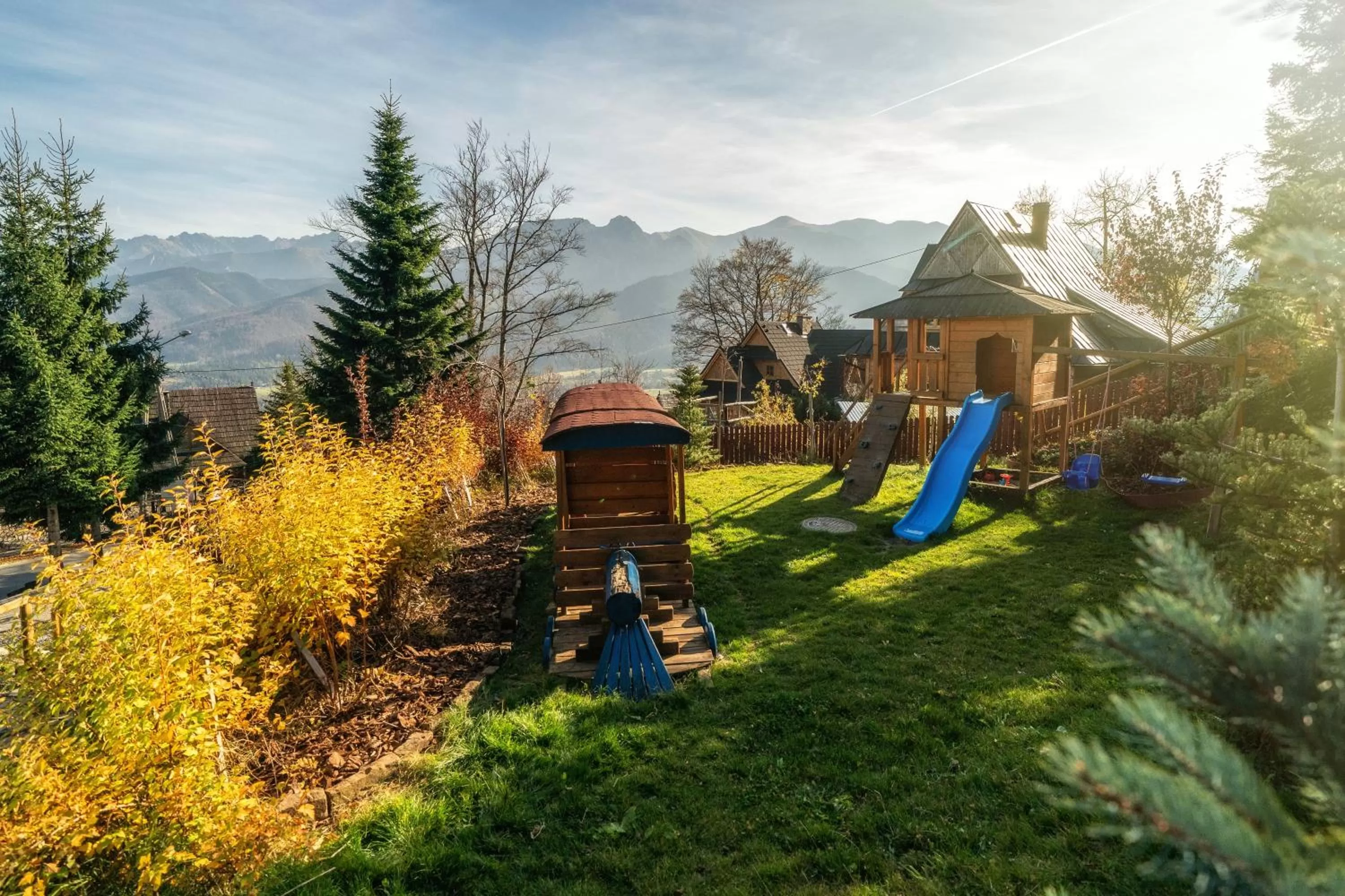 Children play ground in Butorowy Dwór