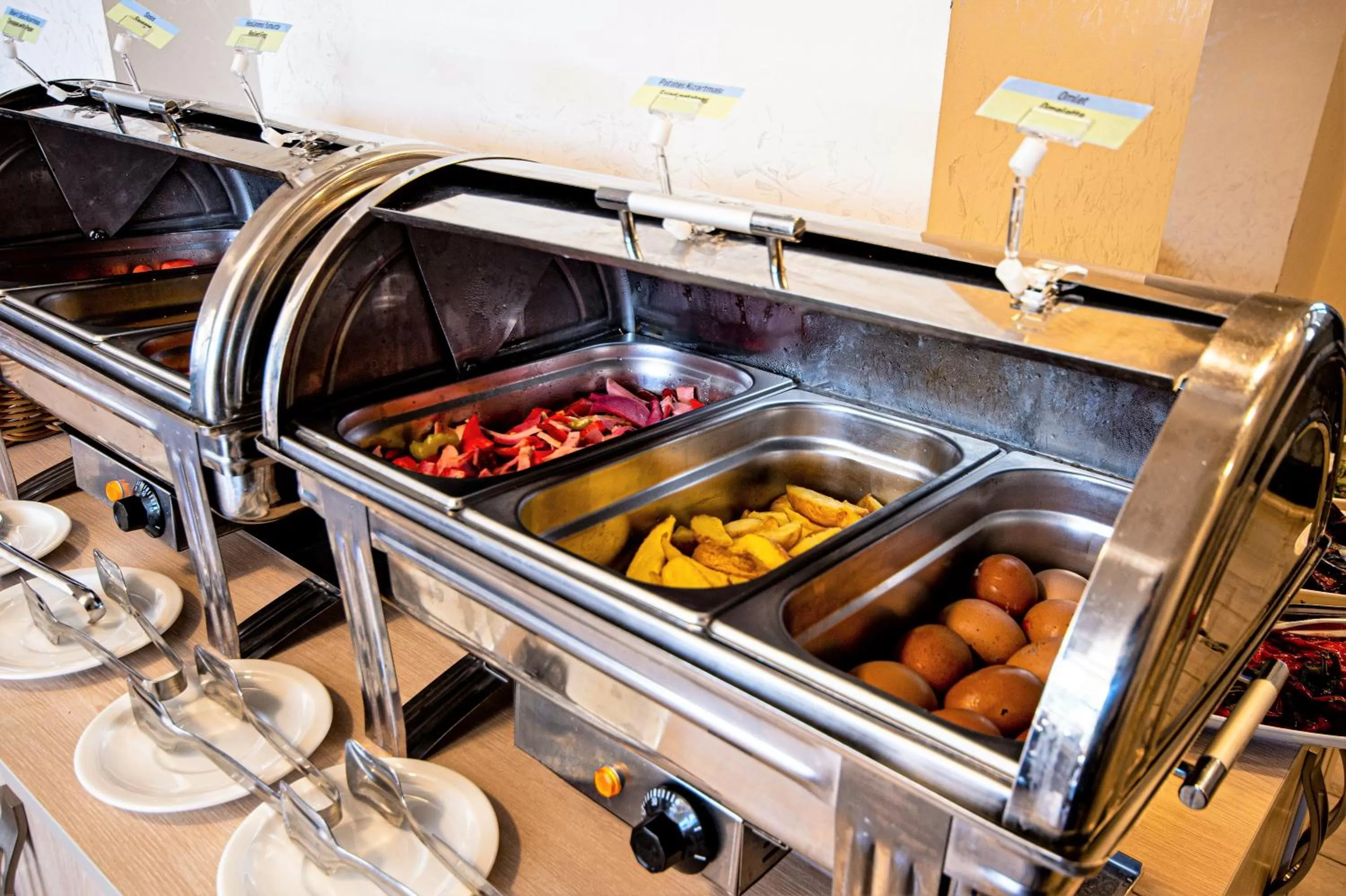 Buffet breakfast in Boss Hotel Sultanahmet