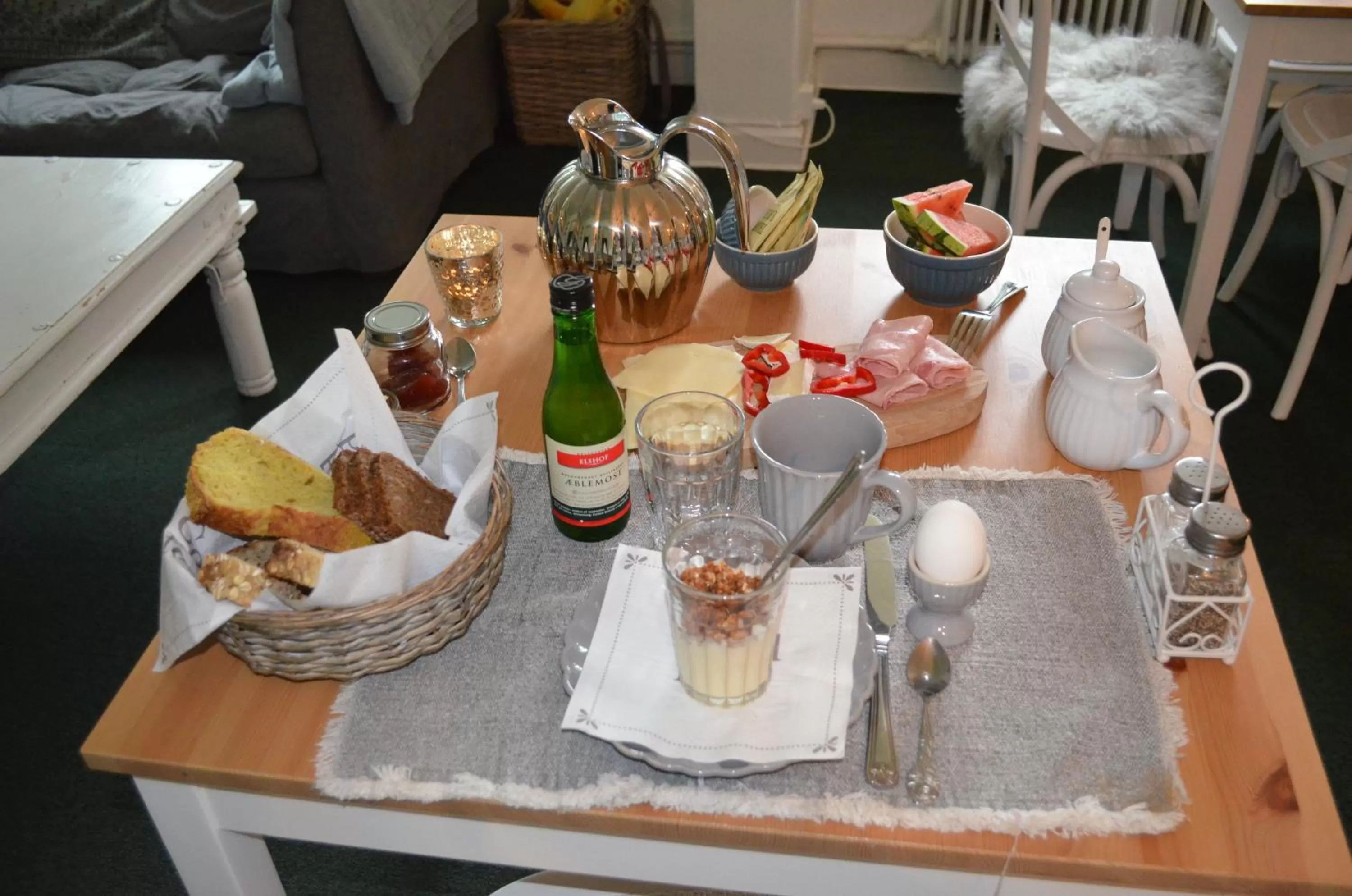 Food close-up in Ny Kirstineberg Gods Bed & Breakfast