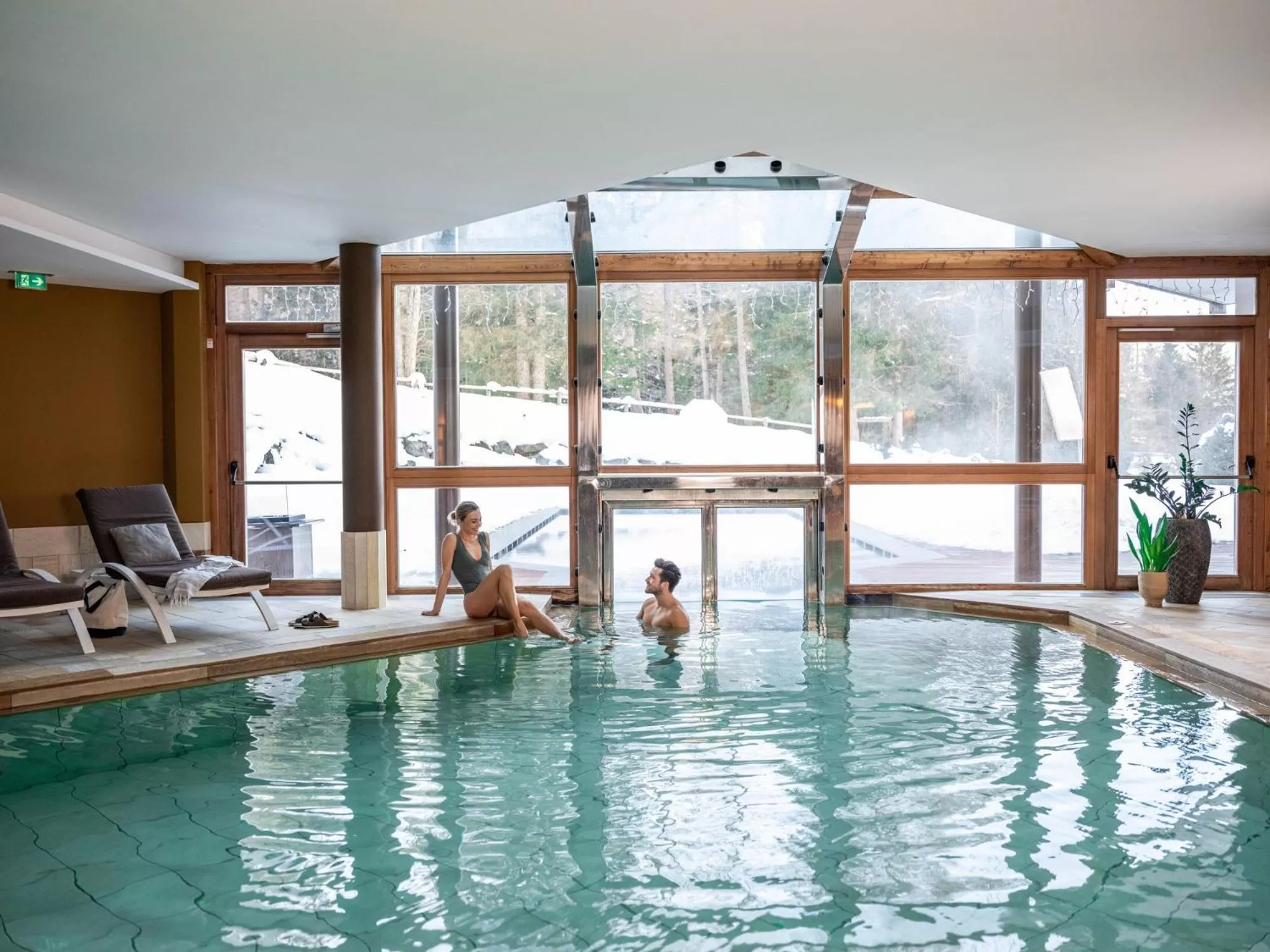 Swimming pool in Falkensteiner Hotel Antholz - Adults only