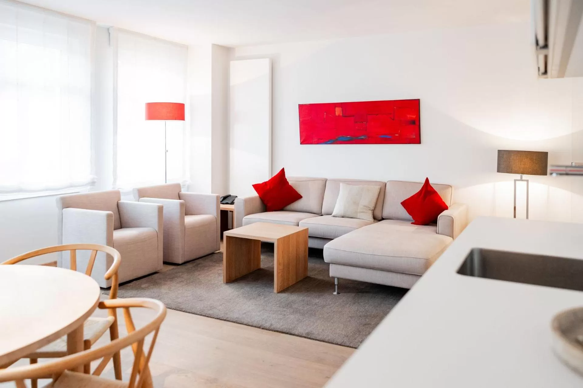 Seating area in Hotel Stadt Kassel