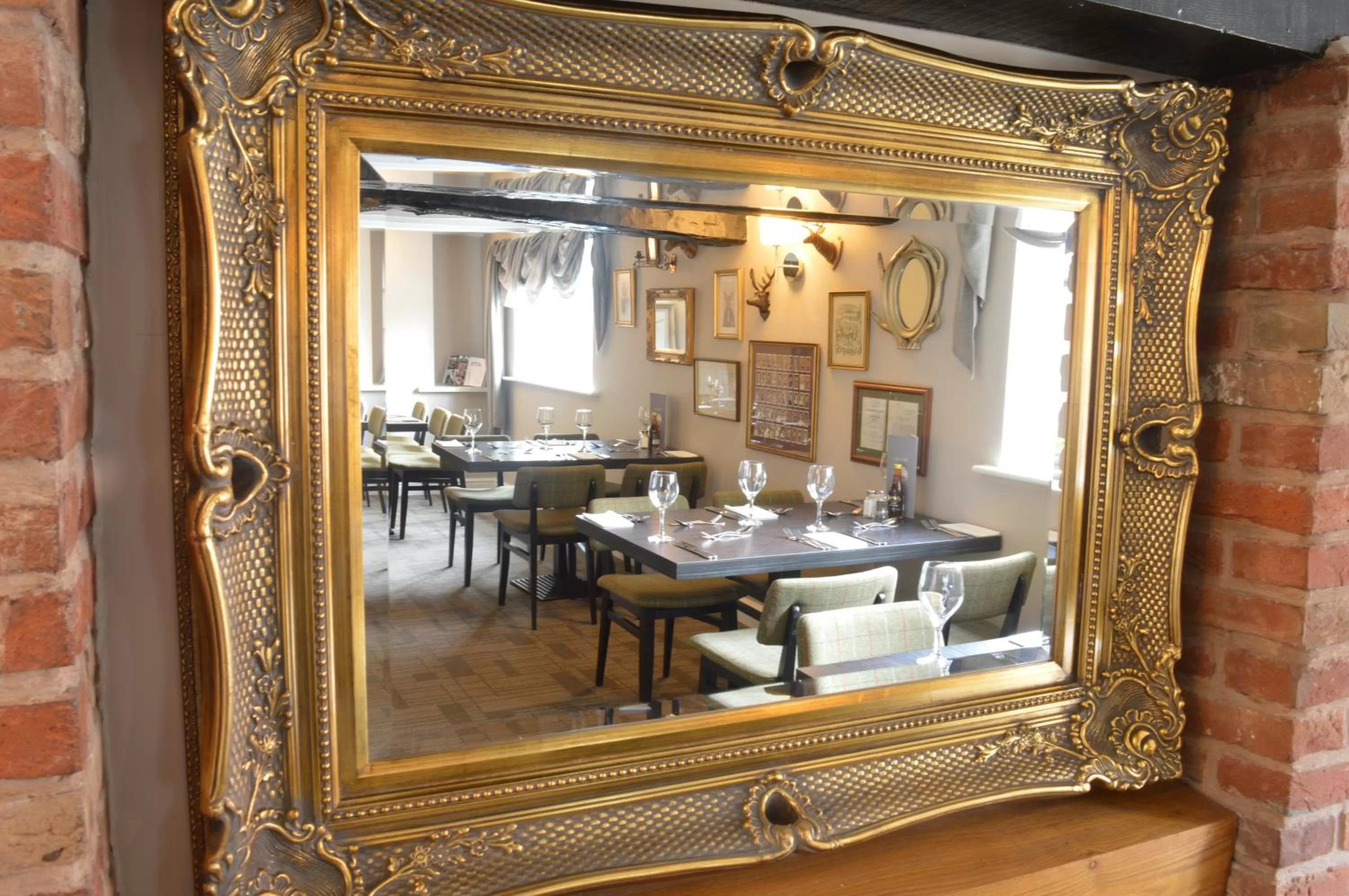 Decorative detail in The Royal Oak