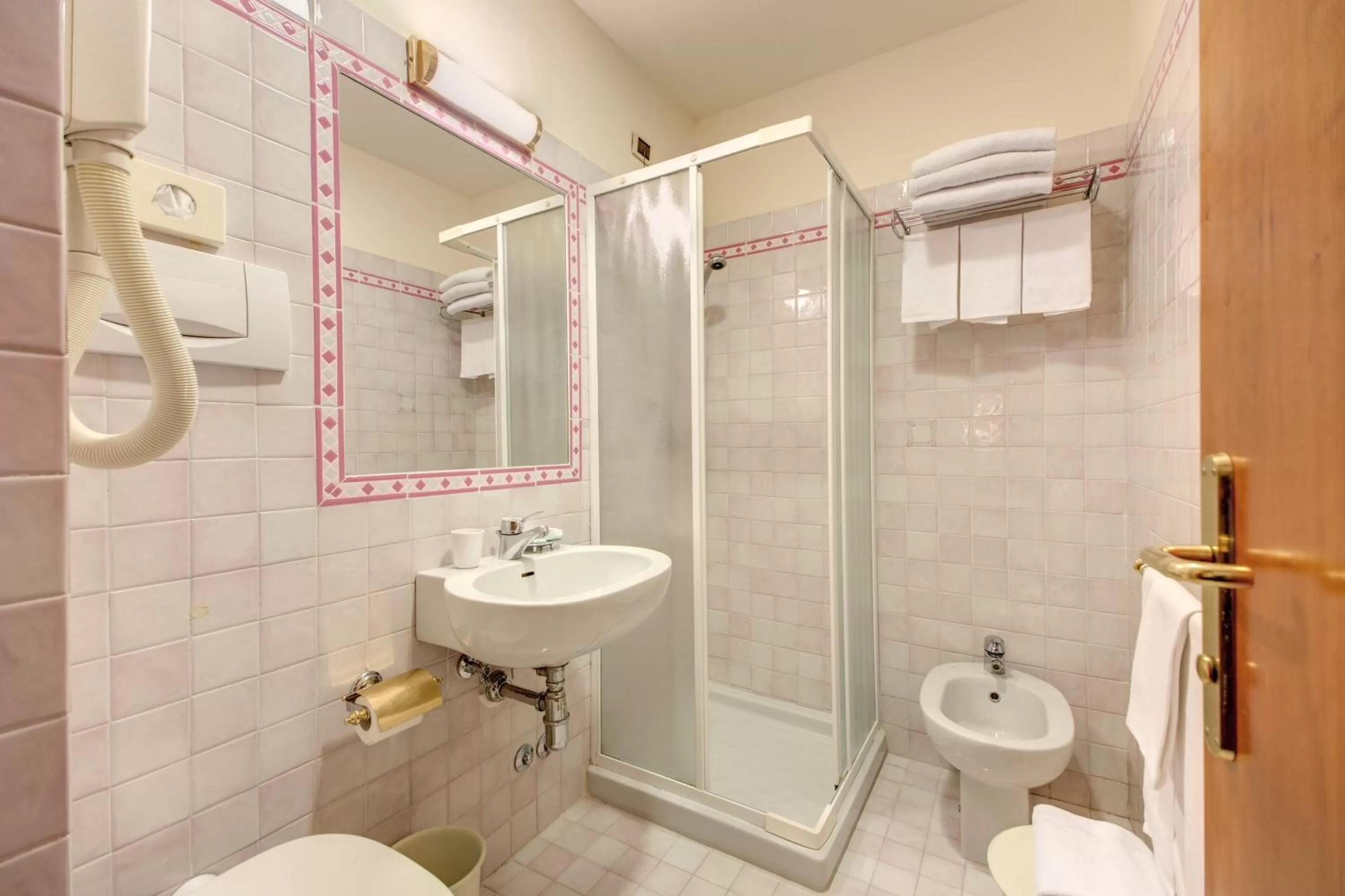 Bathroom in Hotel De Lanzi