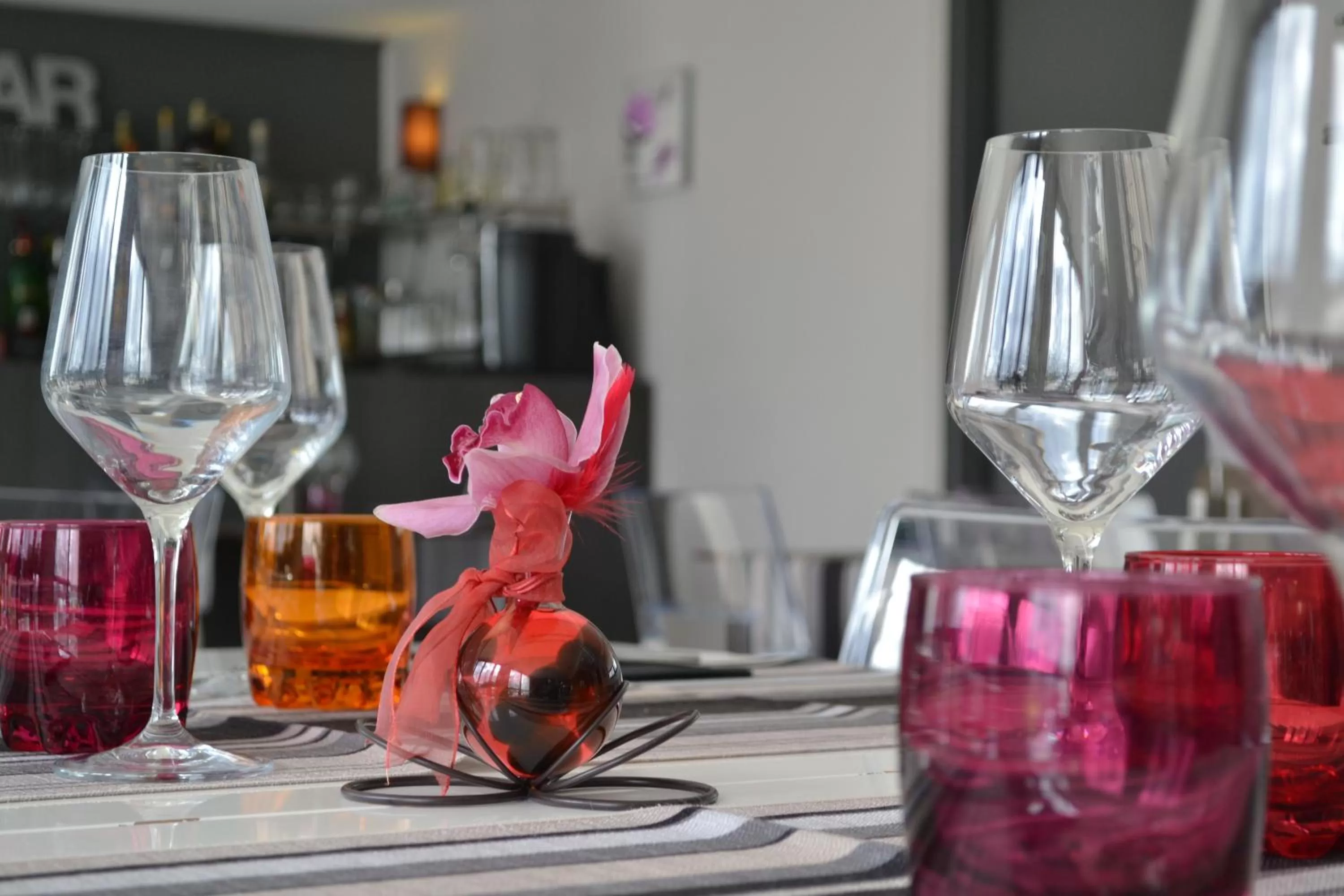 Decorative detail in Hotel Restaurant Kyriad Brive Centre