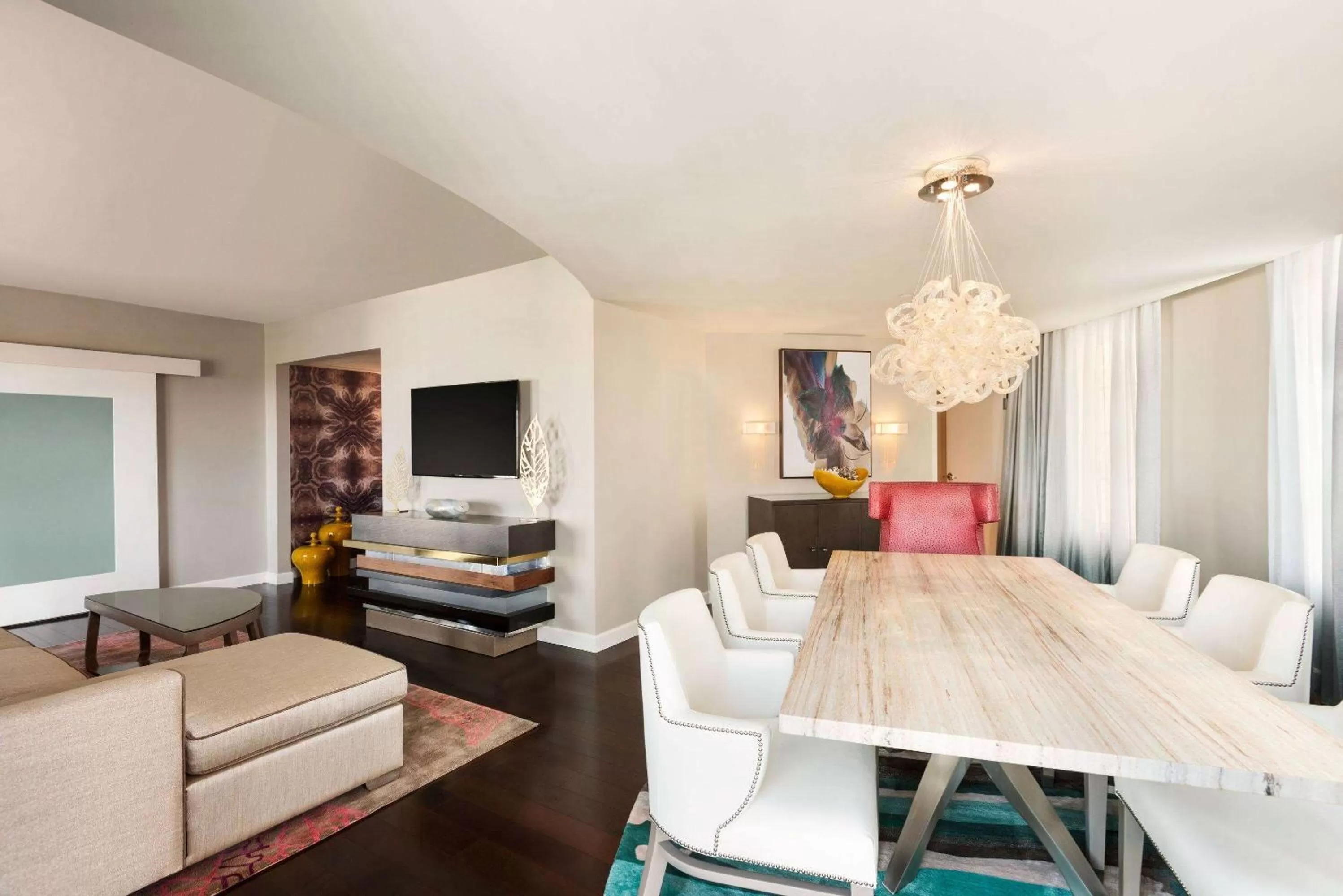 Bed in Wyndham Grand Jupiter at Harbourside Place