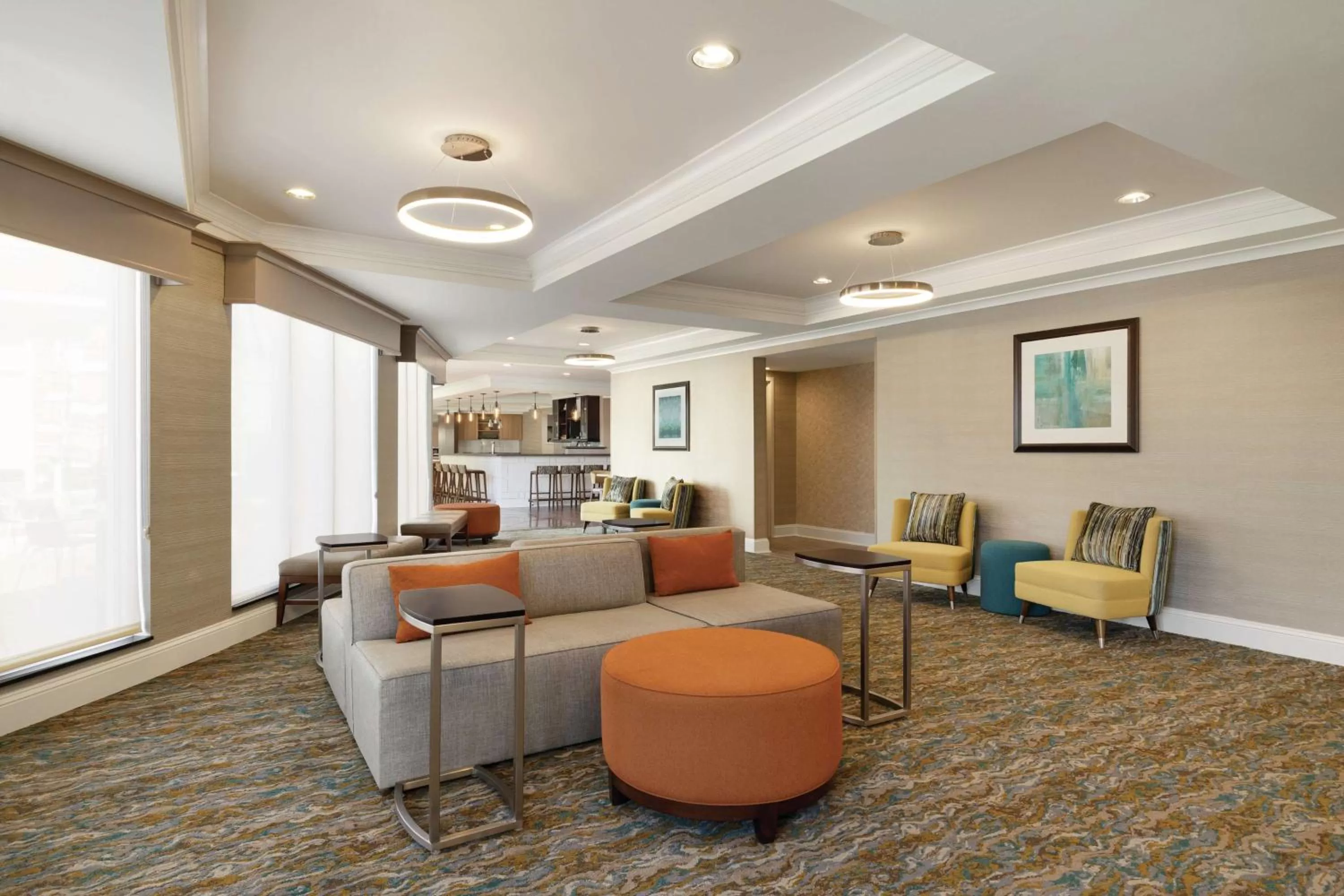 Lobby or reception in Hilton Garden Inn Oxford/Anniston, AL