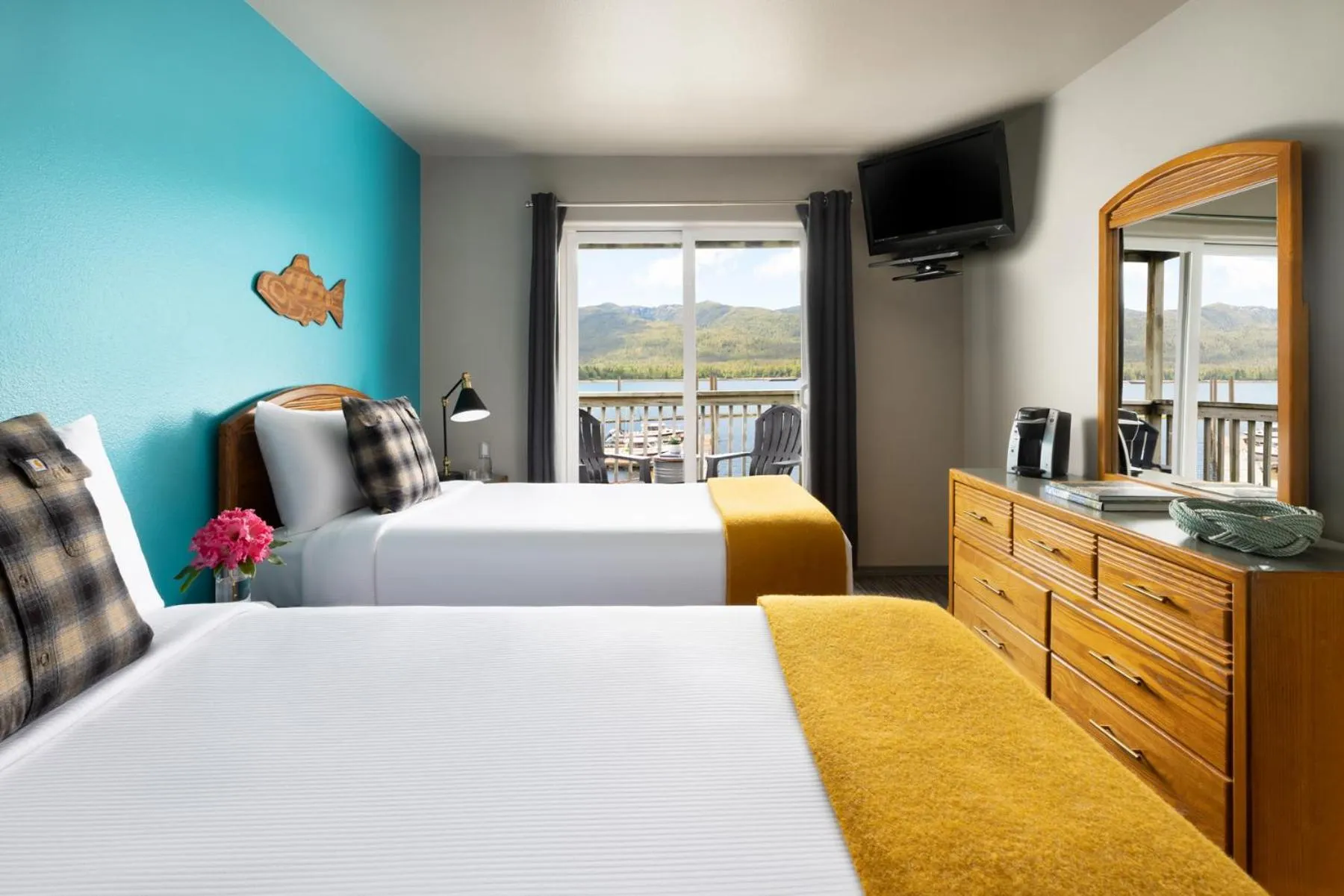 Bedroom in The Ketch Inn