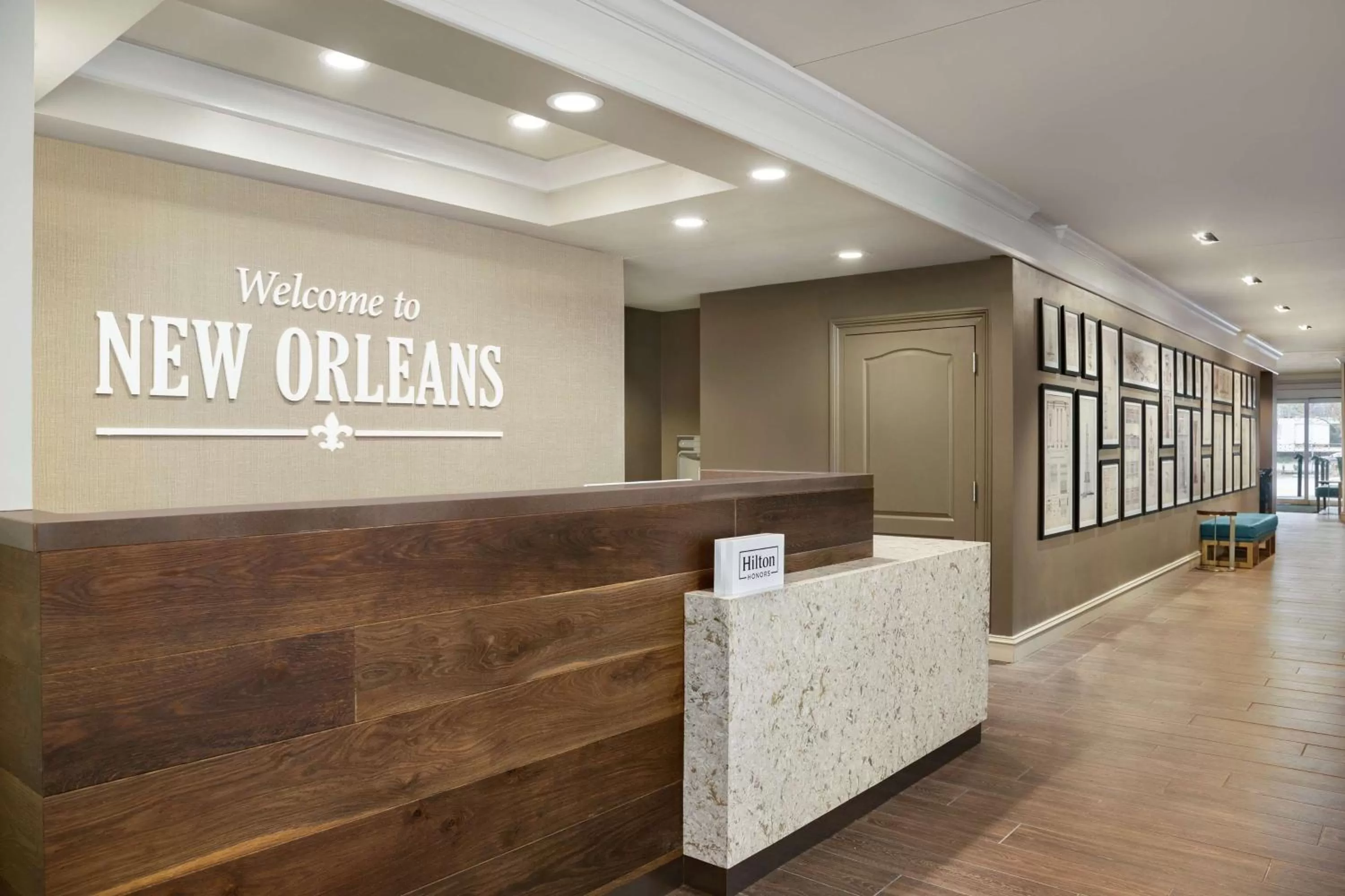 Lobby or reception in Hampton Inn New Orleans/St.Charles Ave