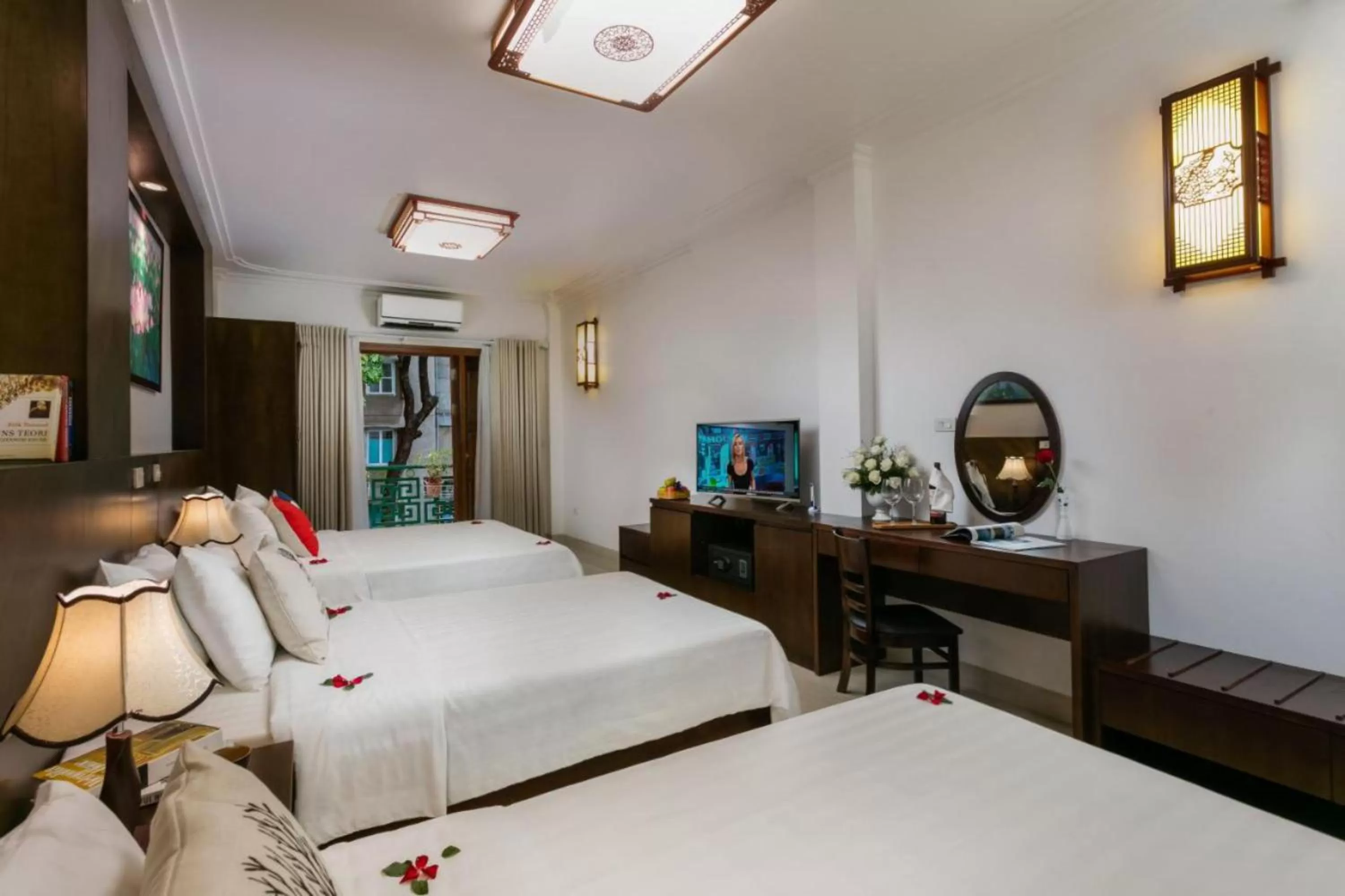 Bed in Hanoi Stella Hotel