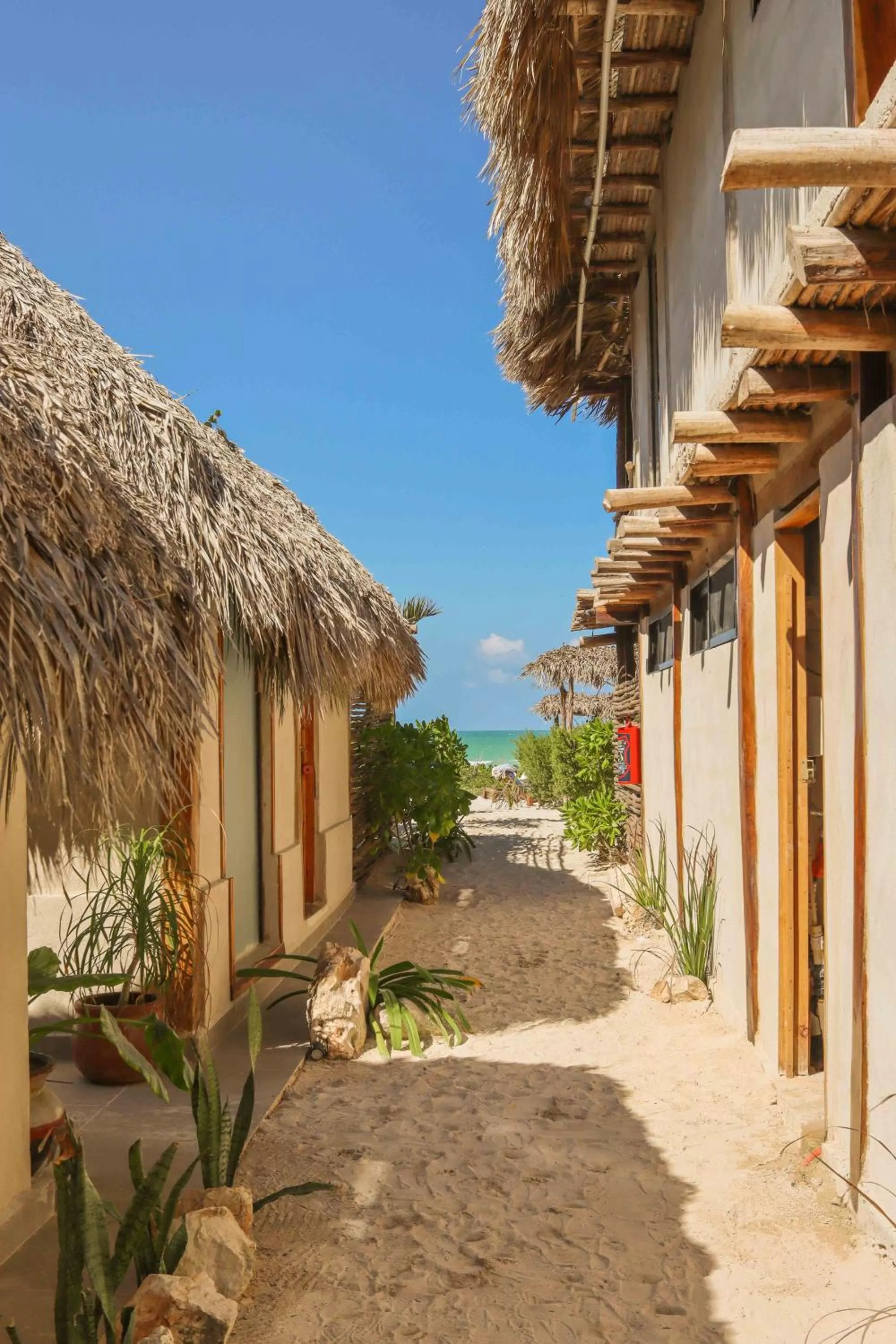 Facade/entrance in Casa Mate BeachFront Cabañas El Cuyo