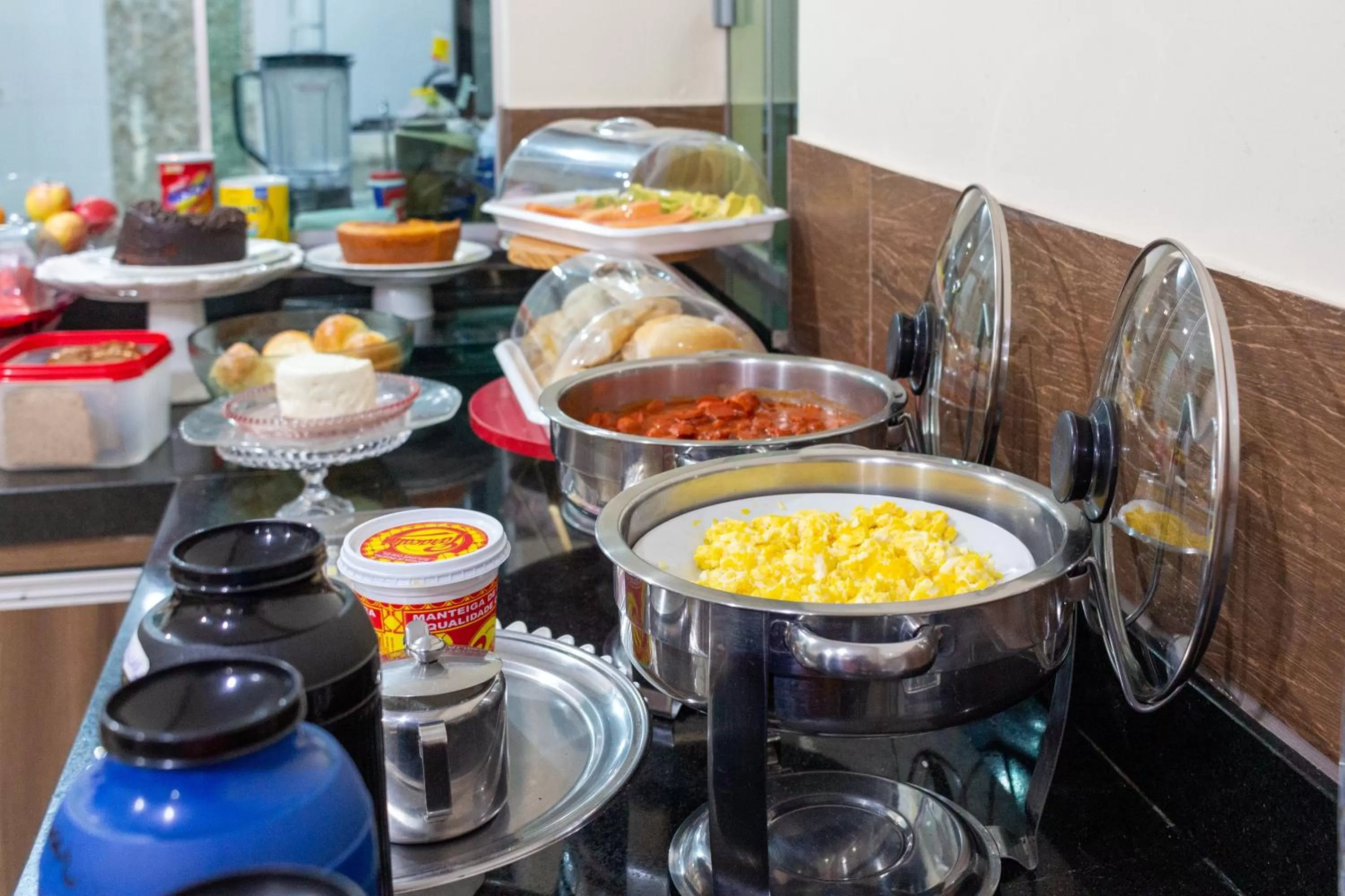 Food and drinks in Pousada Jardim Brasília