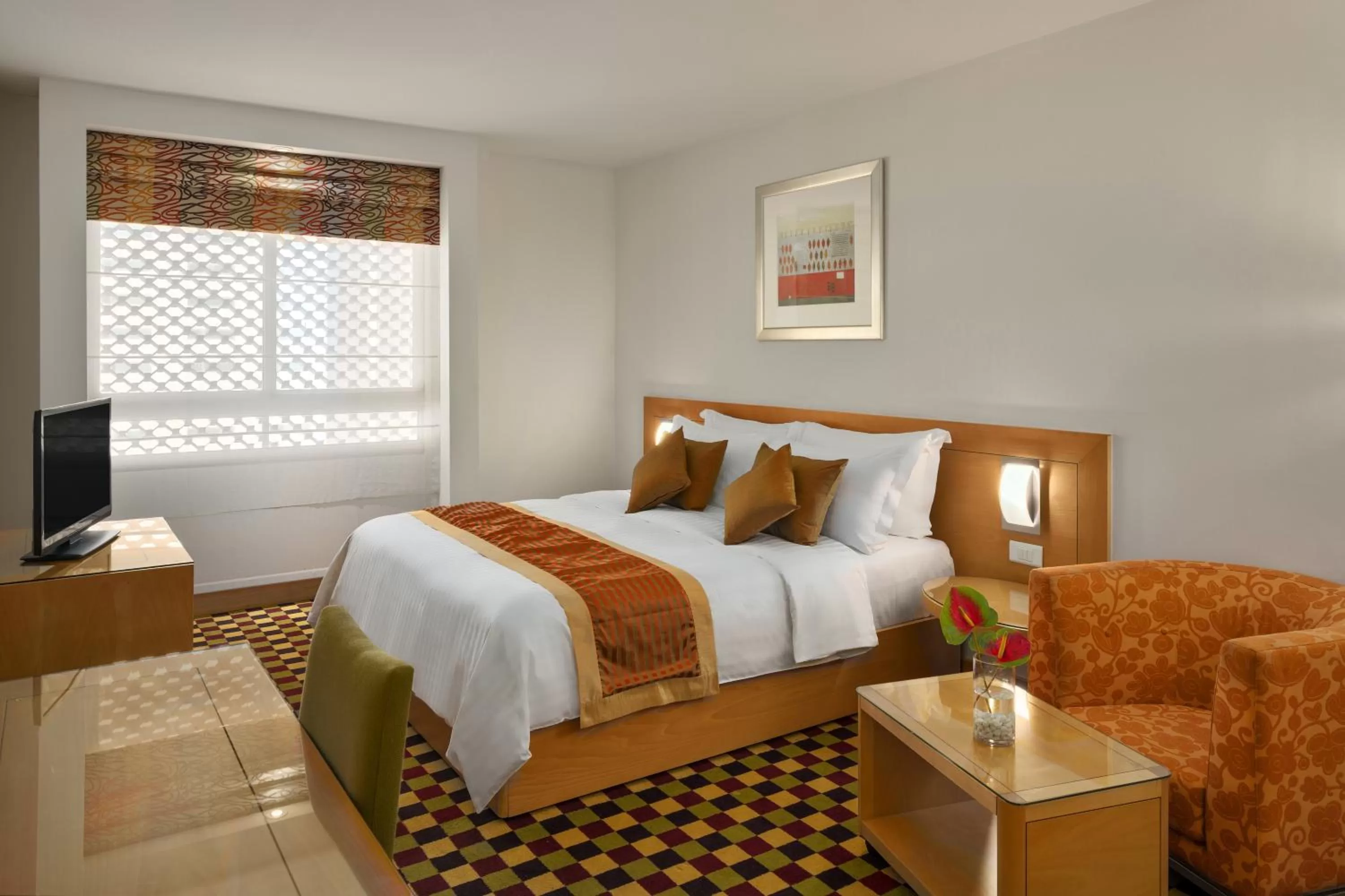 Day, Bed in Radisson Blu Hotel, Riyadh