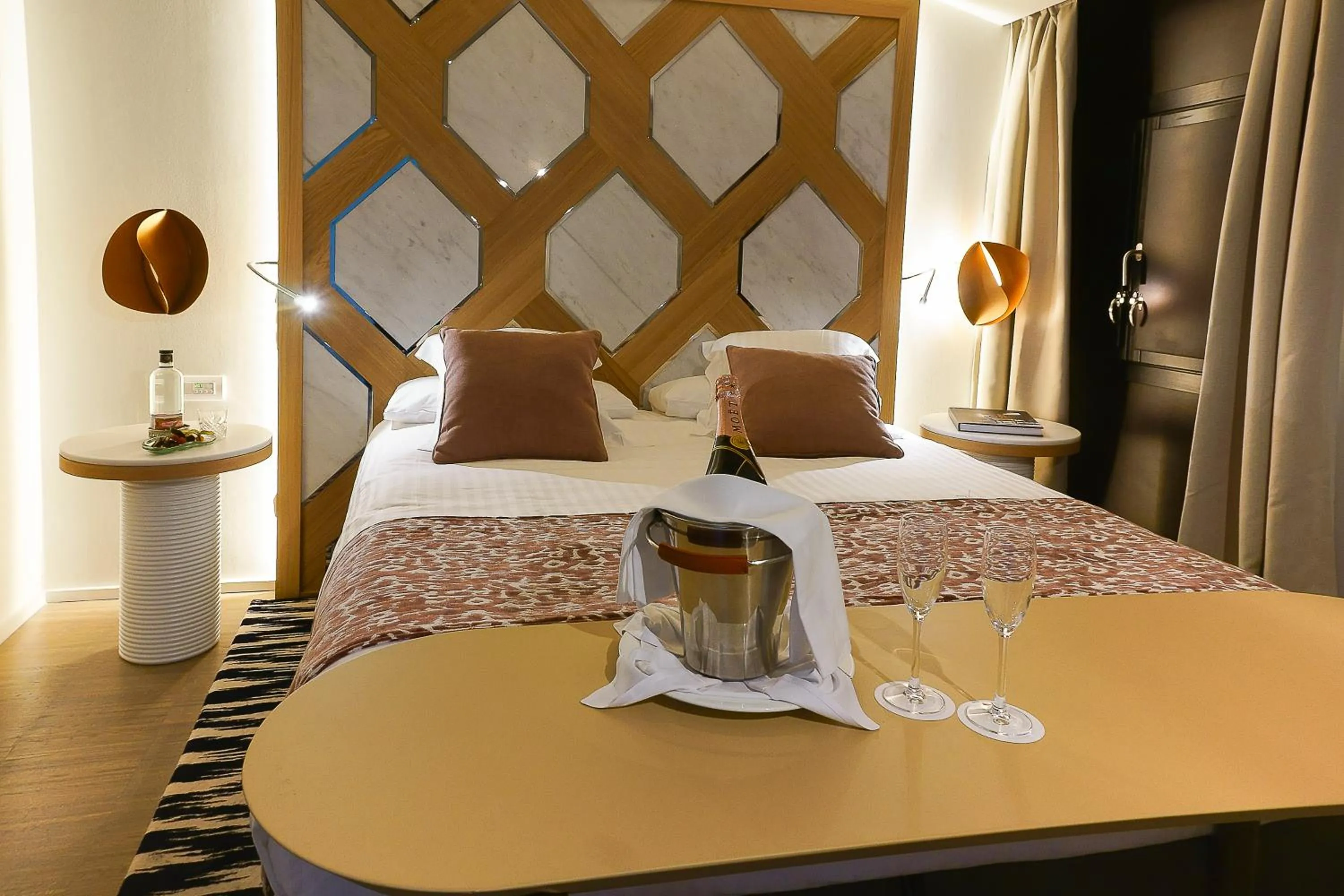 Bed in Hospes Maricel y Spa, Palma de Mallorca, a Member of Design Hotels