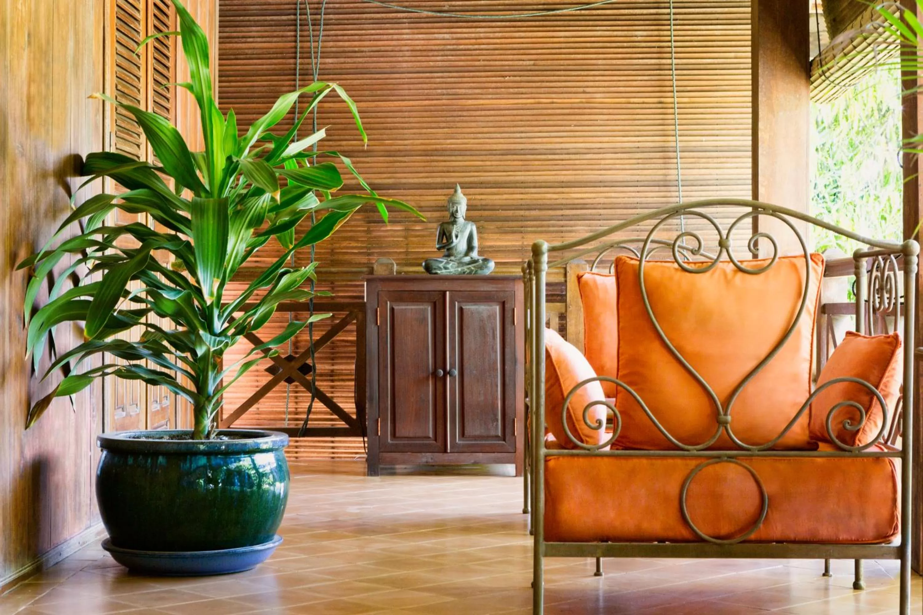 Balcony/Terrace in La Palmeraie D'angkor