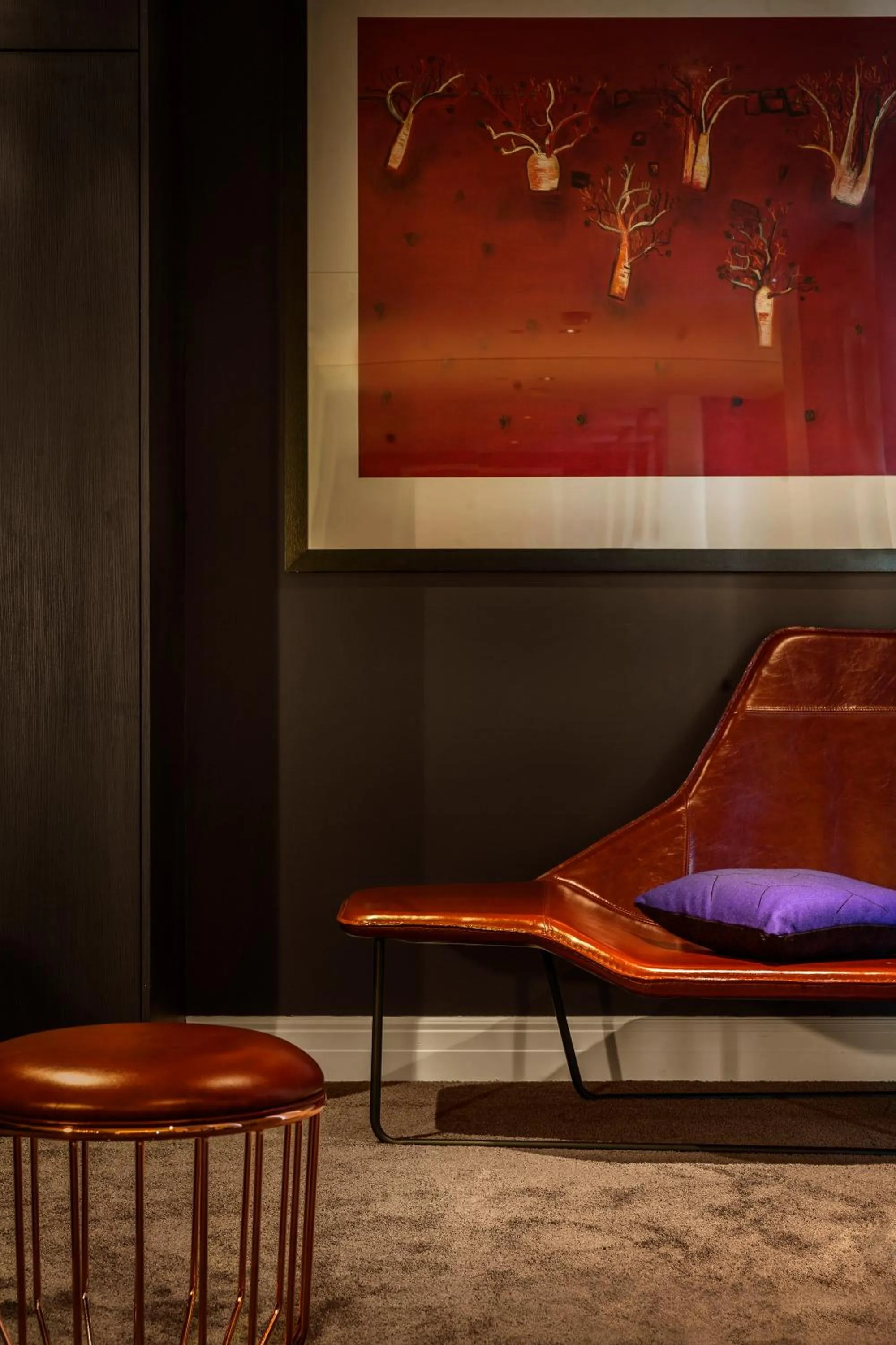 Seating area in Quest East Melbourne