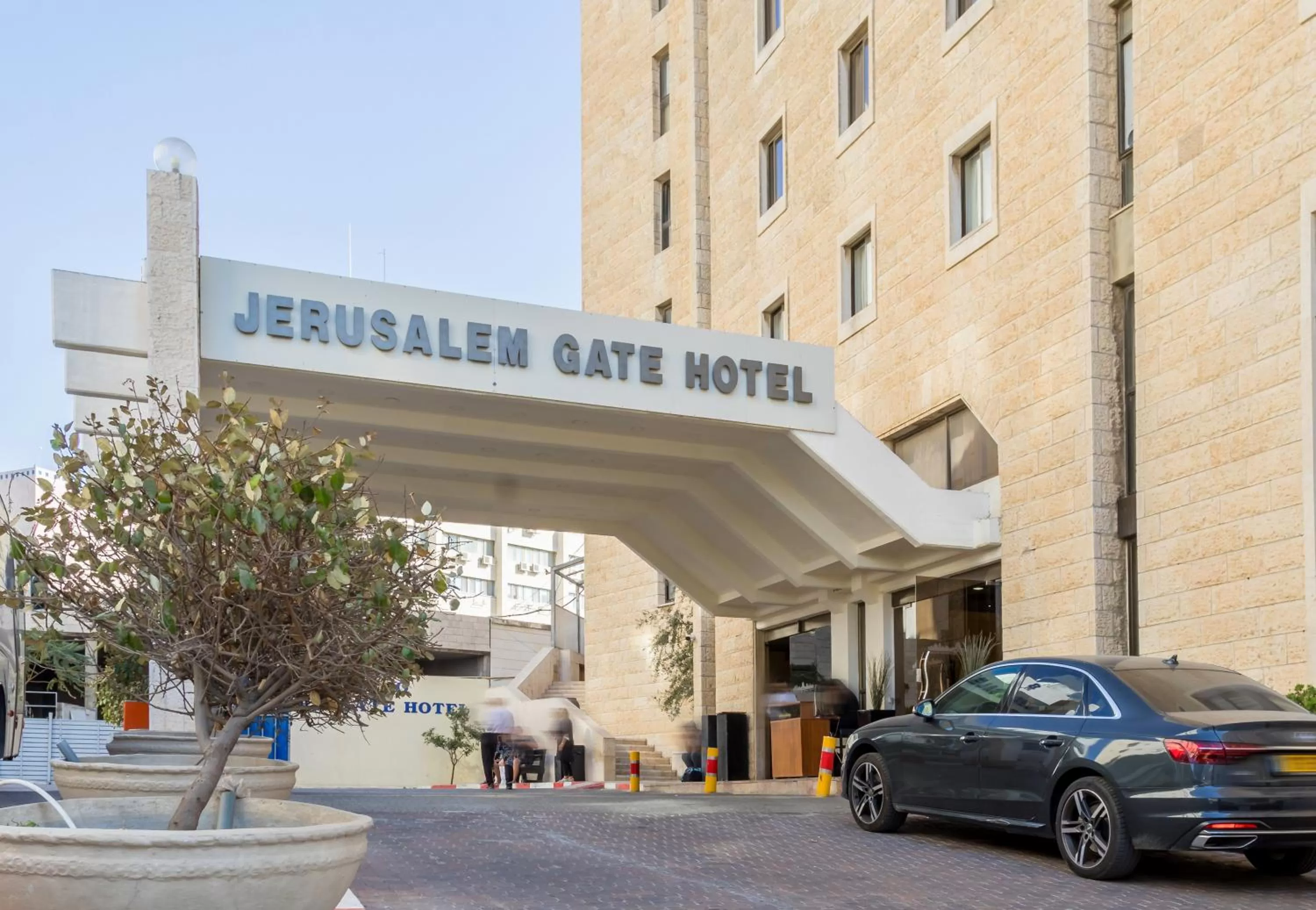 Facade/entrance in Jerusalem Gate Hotel